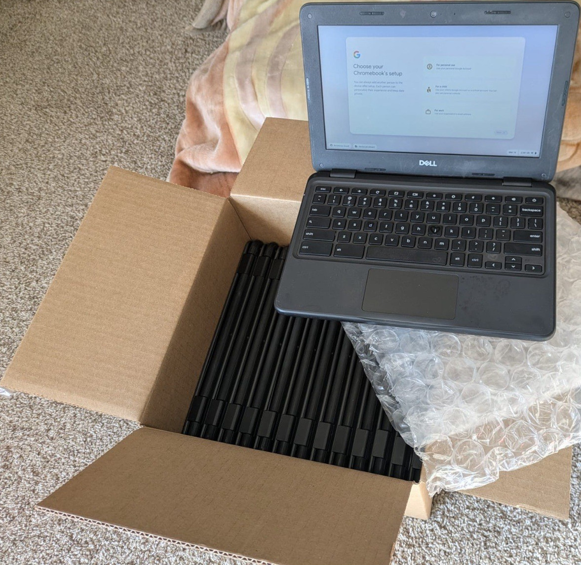 Dell Chromebook 11.6″ Intel Celeron Chrome OS Black Built-in Webcam Wi-Fi Casual