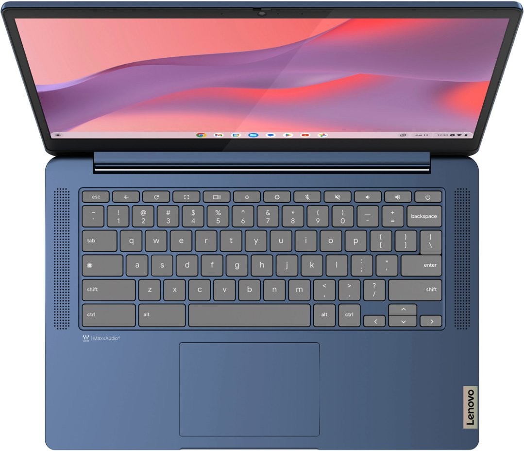 Lenovo Slim 3 14″Touch Laptop,MediaTek Kompanio 520, 4GB RAM, 128GB eMMC US