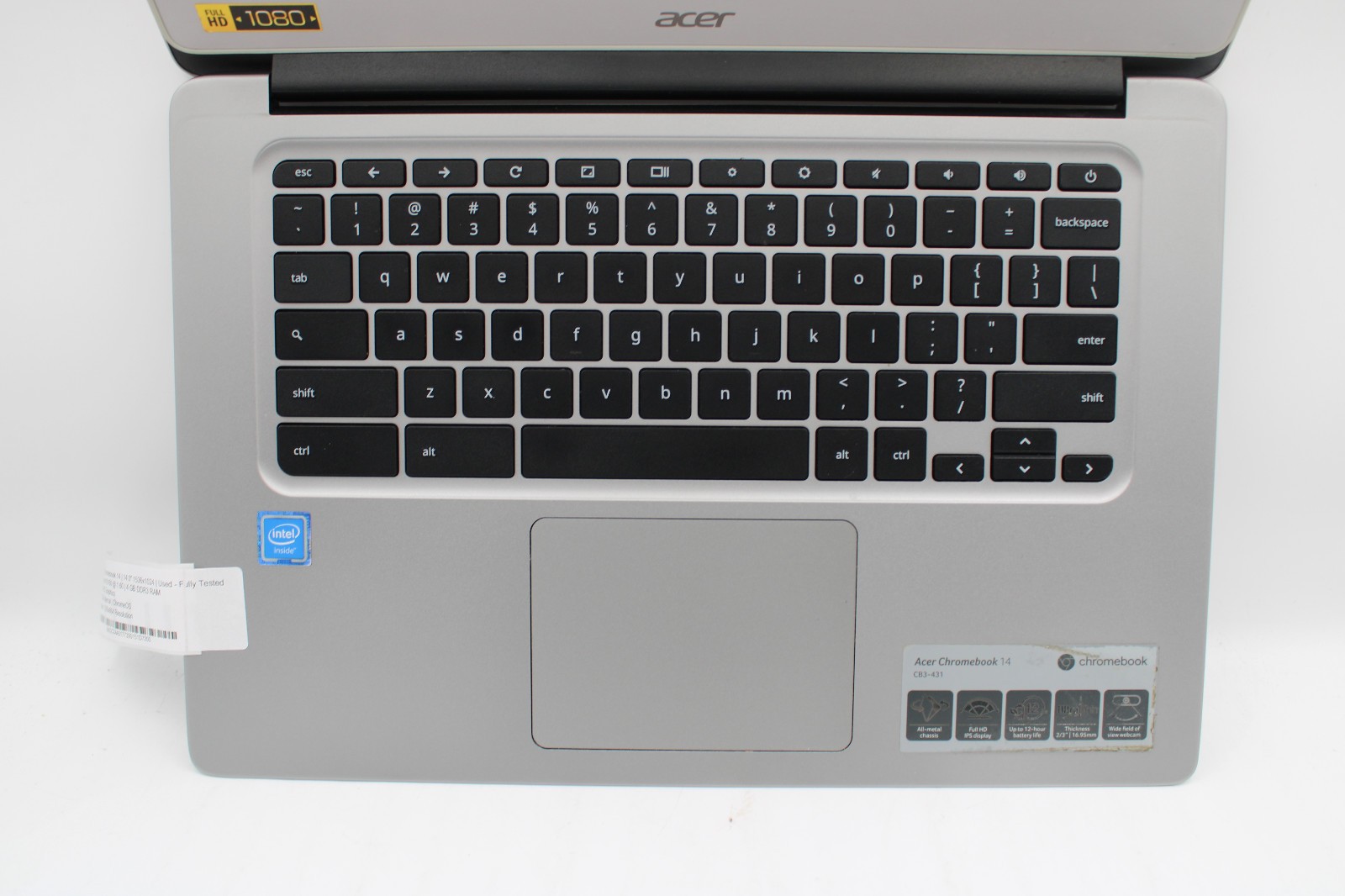 Acer Chromebook 14 N16P1 _ Celeron N3160 @ 1.6 _ 4GB / 32GB _ ChromeOS