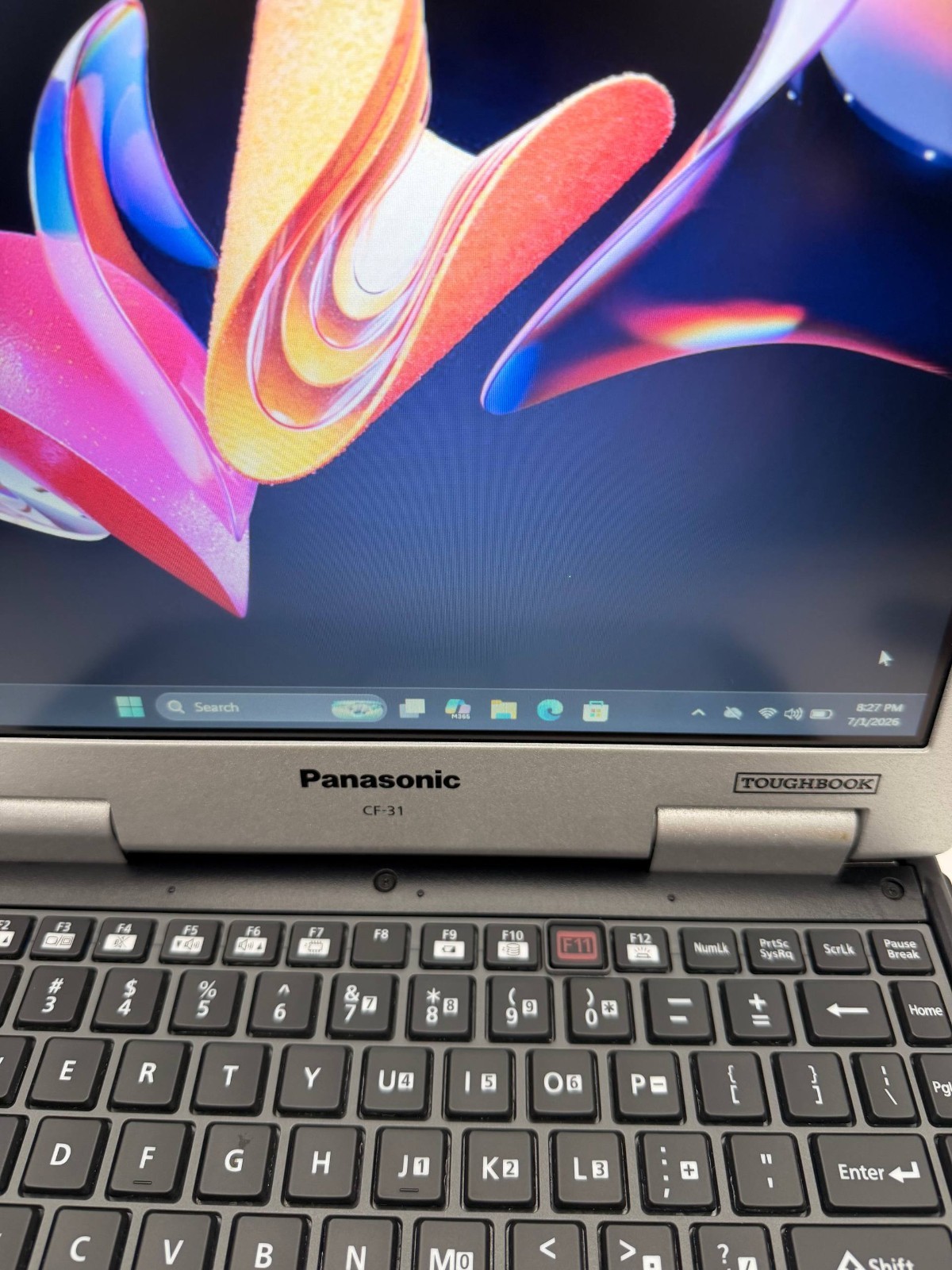 1460 hours Panasonic Toughbook CF-31 MK6 i7-7600U 16GB 512GB SSD Win11pro 4G/DVD