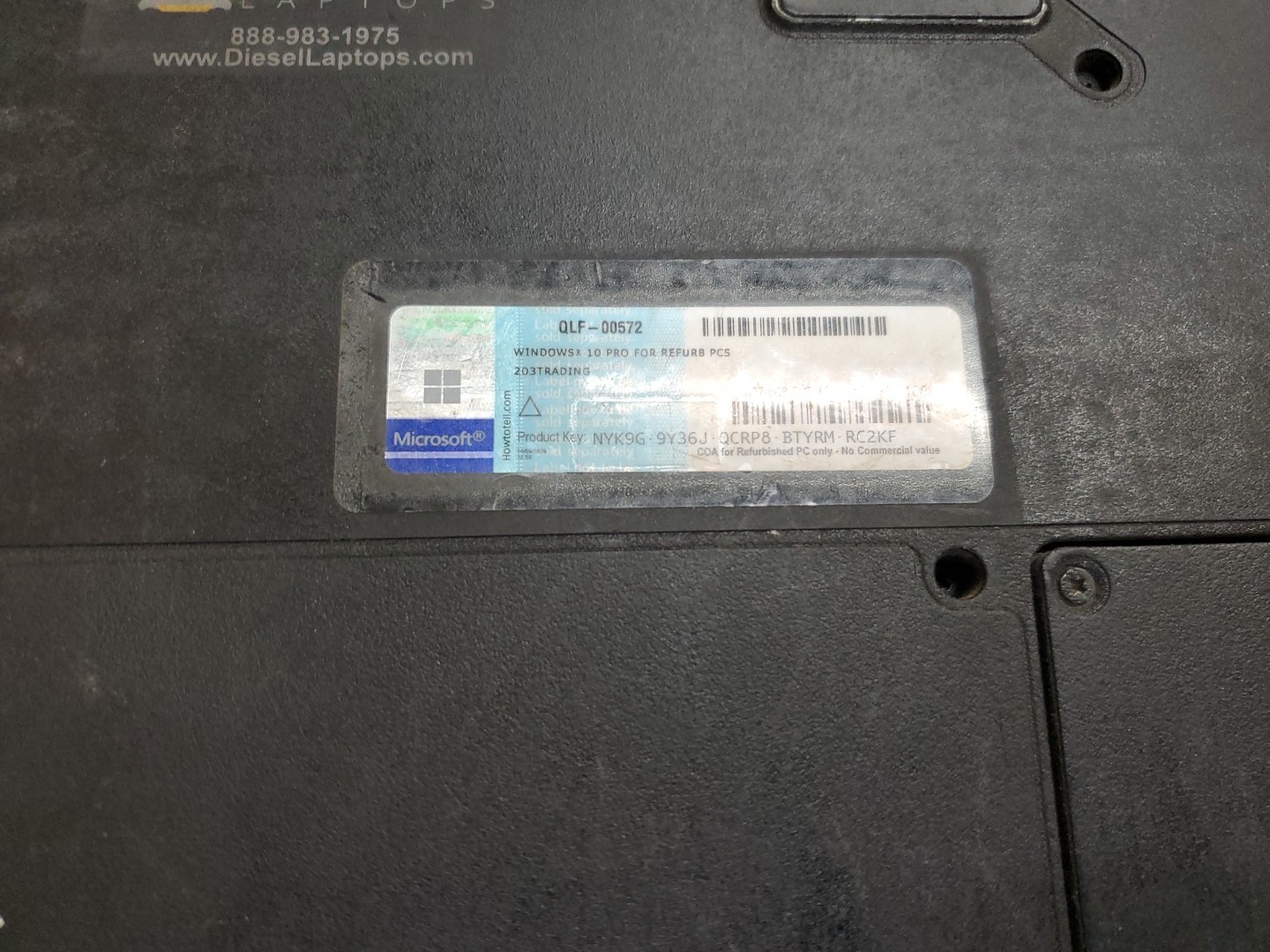 Panasonic Toughbook CF-31 MK-1 i5 520M @ 2.40GHz 8GB 13910HRS Diesel