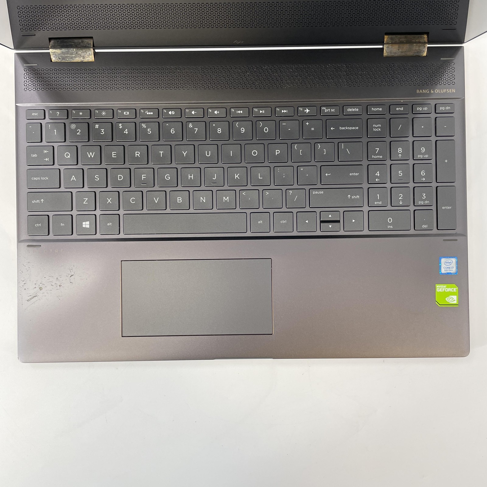 HP Spectre 15 x360 4K TOUCH i7-8550U 1.80GHz 16GB 512GB SSD NVIDIA MX150 Good