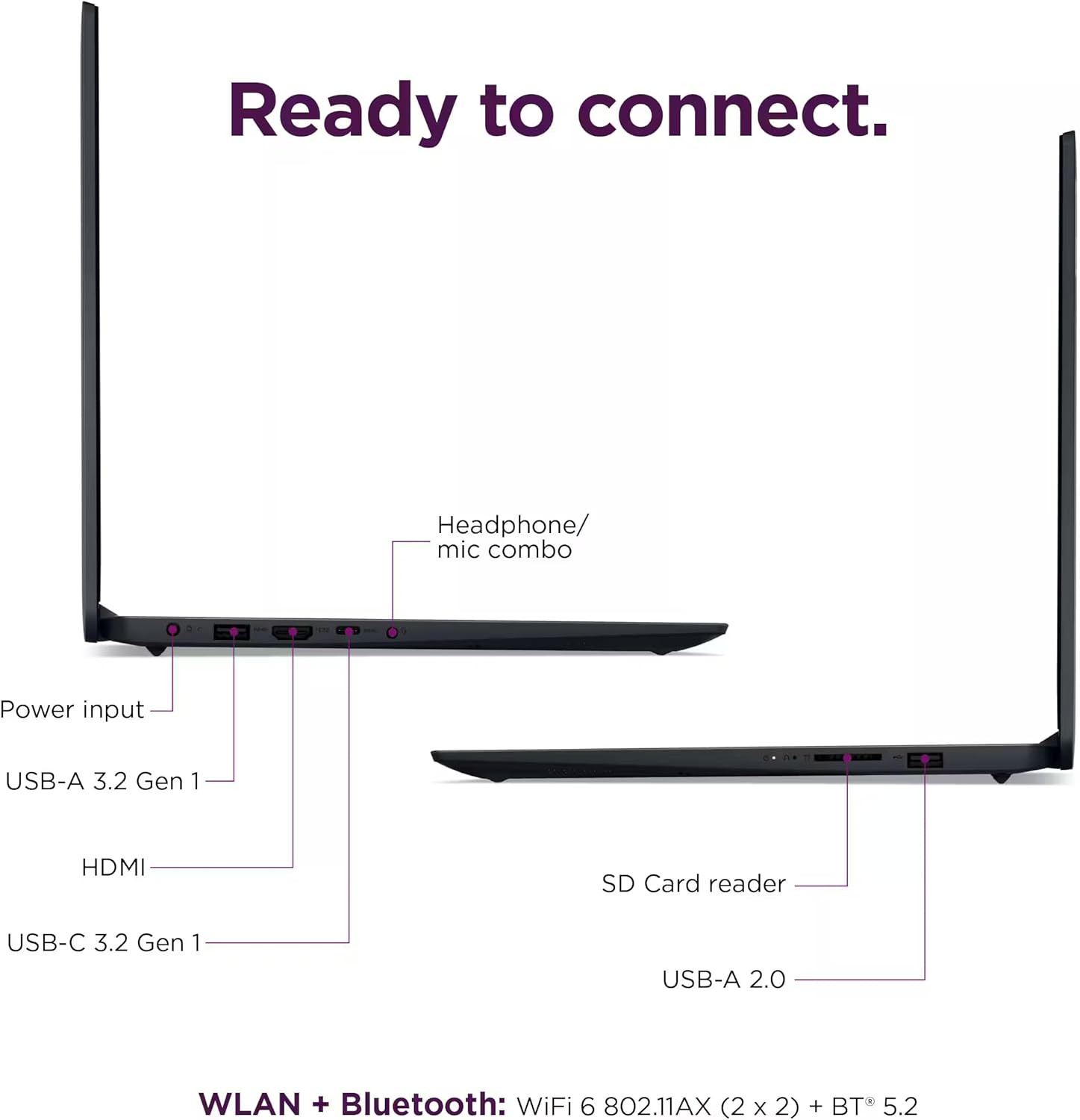 Ideapad 15.6” Flagship Touchscreen Laptop 2025, 10-Core Intel I5, Lifetime Offic