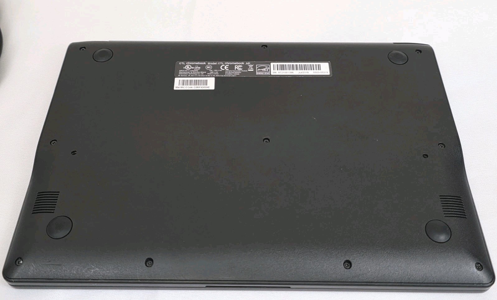 *Google Chromebook CTLJ41-11.6″ -Black-Chrome OS-Celeron N 4GB 32G + Charger*