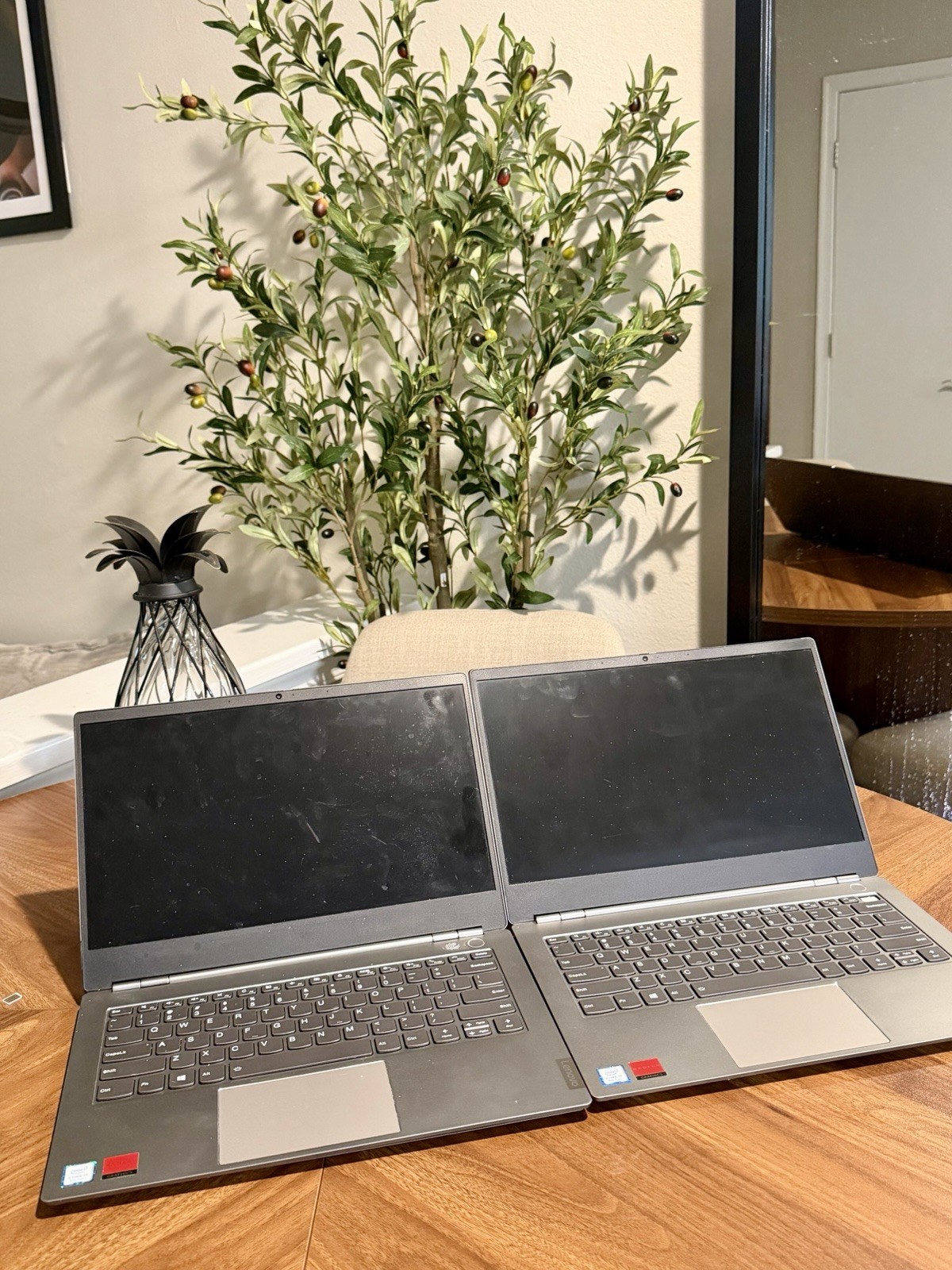 Lot Of 2 Lenovo ThinkBook 14s-IWL i7 8th Gen Radeon Graphics No Ram/ssd