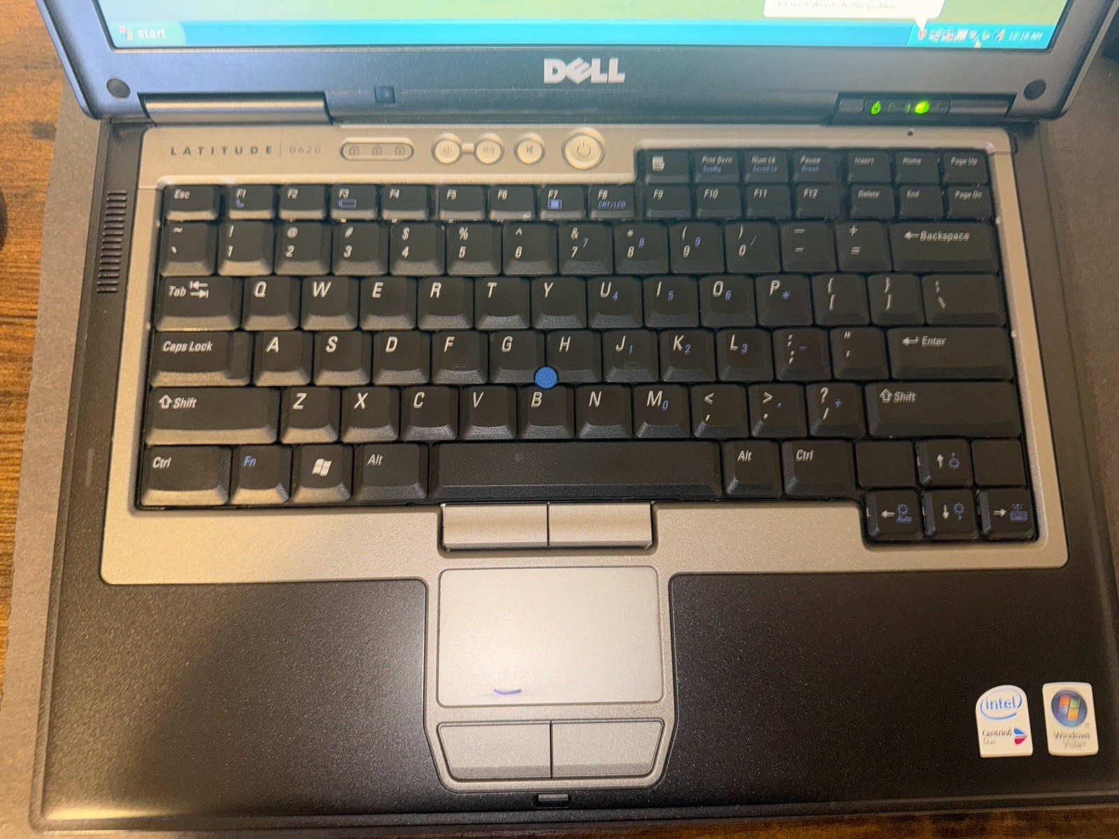 Dell D620 Laptop 1GB RAM 80GB HD Windows XP WIFI DVD