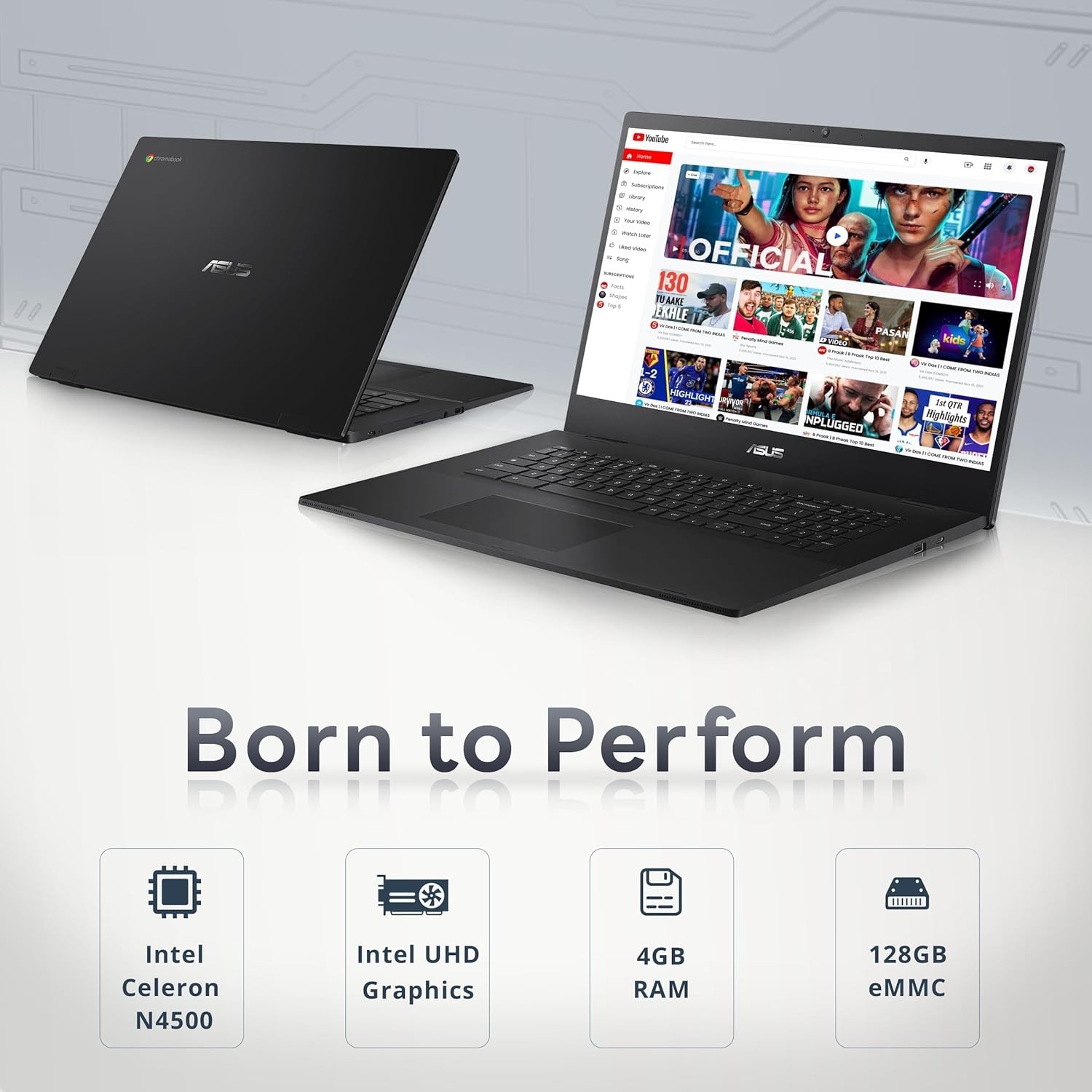 Chromebook CX1700 17.3″ FHD Laptop, Intel Celeron