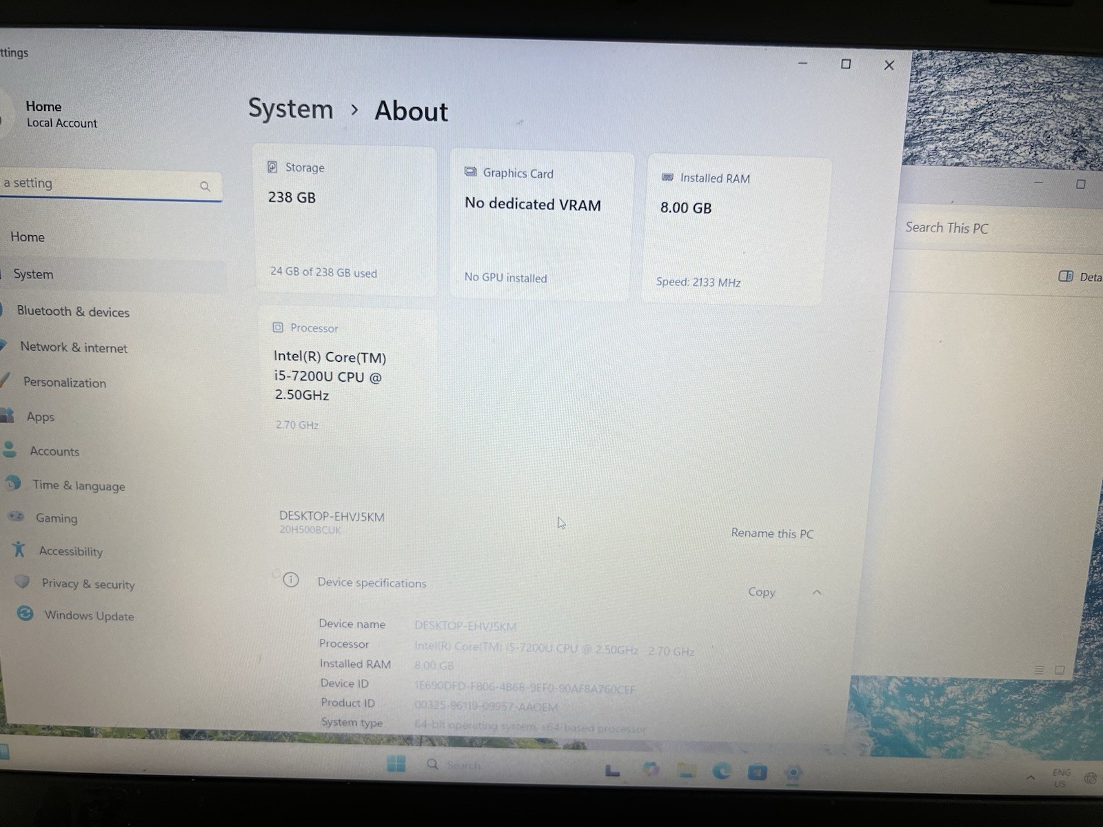 🔥 Lenovo ThinkPad E570 Intel Core i5-7200U 8GB/256GB SSD FHD Win 11 Office 21