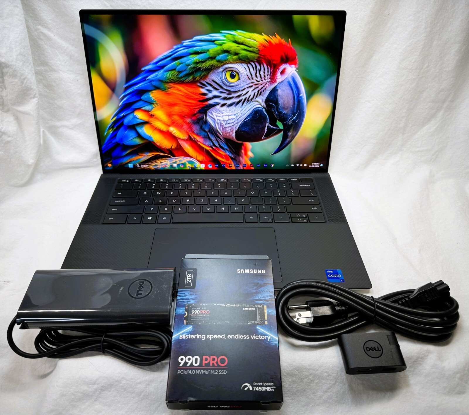 Dell XPS 15 9510 OLED TOUCH ✔i7-11800H ✔64GB RAM ✔2TB SSD ✔RTX 3050 ✔Grade A
