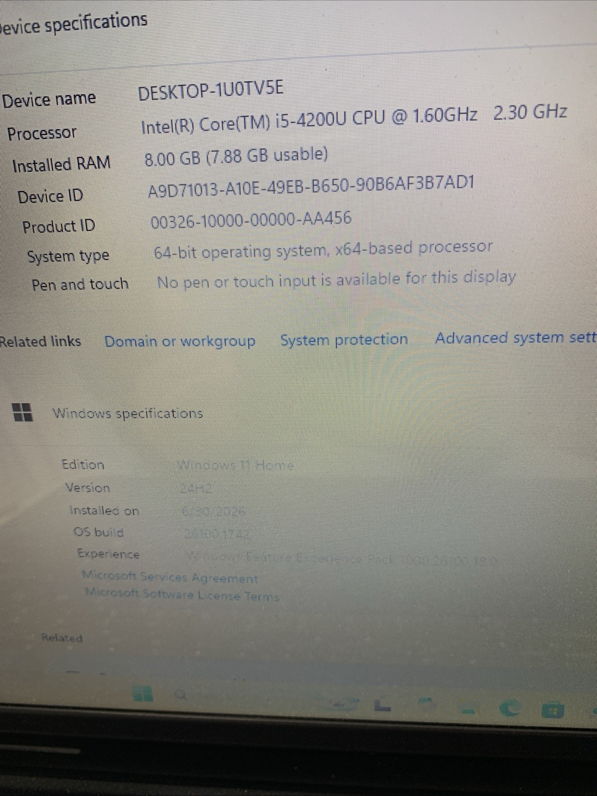 Dell Inspiron 17R-5737 17″ Laptop Intel I5-4200U 8gb RAM 1TB HDD Win11 – Blue