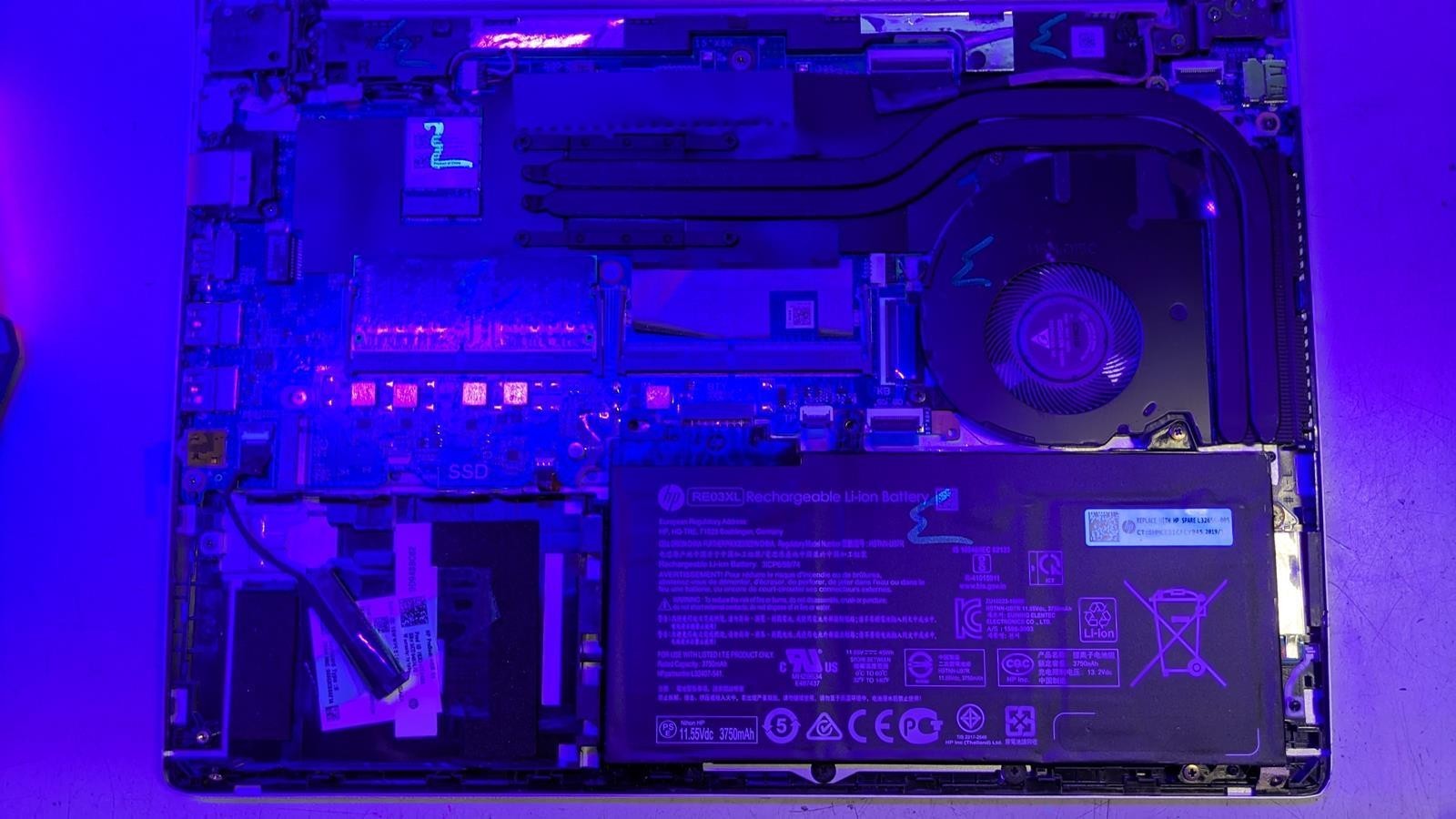 HP PROBOOK 445R G6 RYZEN 5 3500U @ 2.10GHz, 4GB RAM, NO HDD/OS