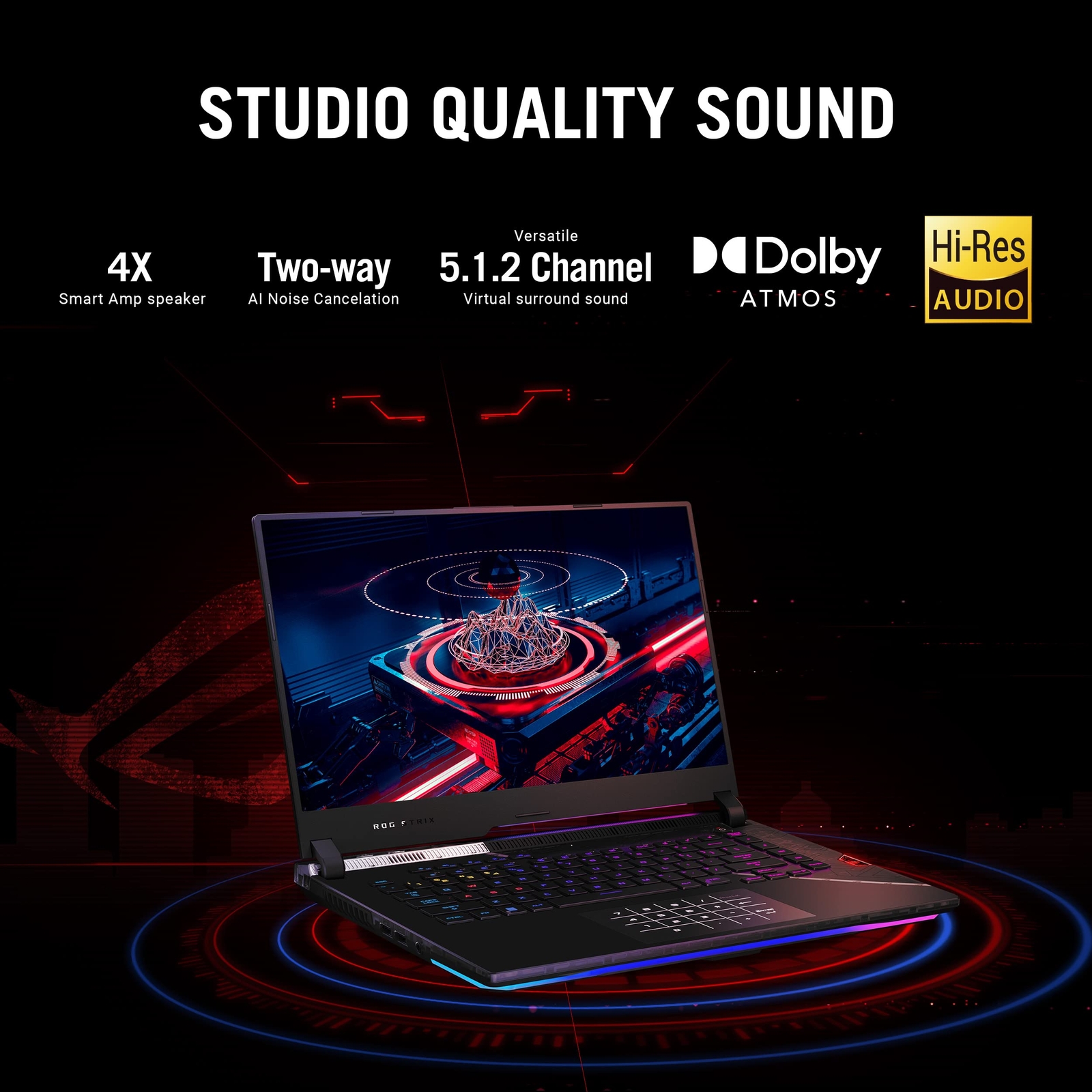 ASUS ROG Strix Scar Gaming 15″ QHD RTX 3070 Ti i9 16GB 1TB RGB W11 G533ZW-AS94Q