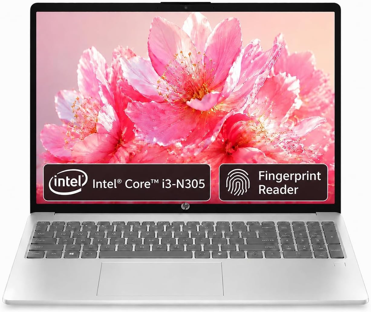 HP 15.6″ FHD Touch Laptop 8-Core Intel Core i3-N305 Upto 64GB DDR4 RAM 2TB W11H