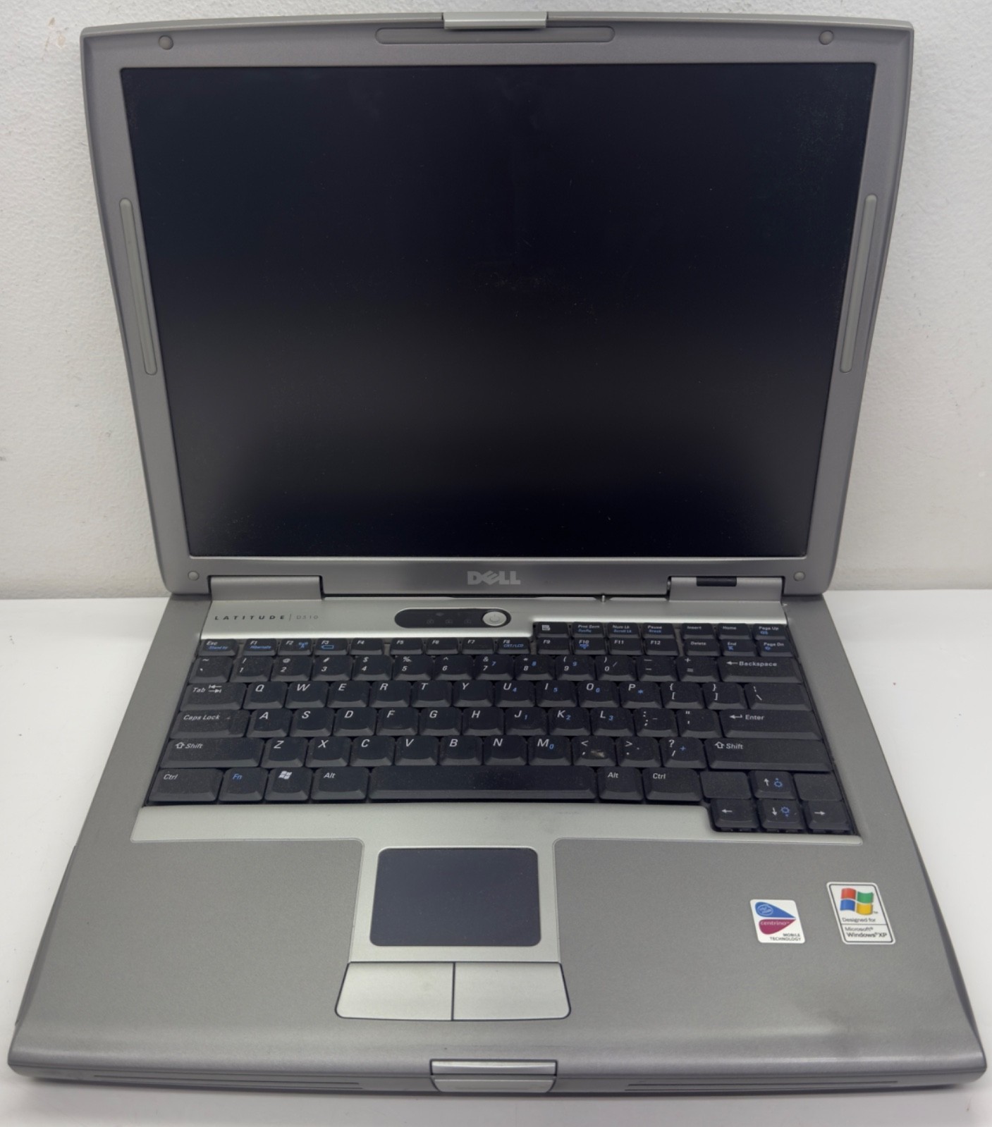 Vintage DELL Latitude D510 Intel Centrino Laptop Windows XP Model PP17L UNTESTED