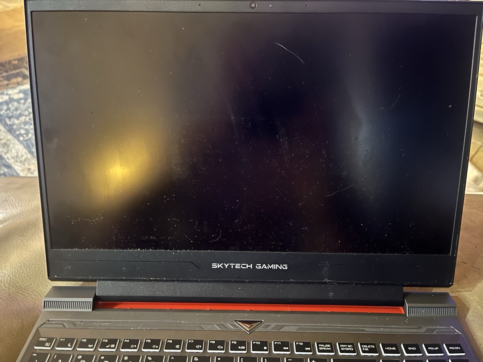 Sky tech Ares Gaming Laptop 15.6” Screen READ AD PARTS OR REPAIR