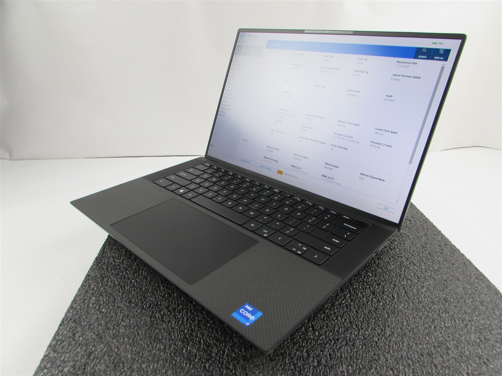 DELL PRECISION 5570 CORE I7-12800H 1TB SSD 32GB RAM NVIDIA RTX A1000 WIN 11 PRO