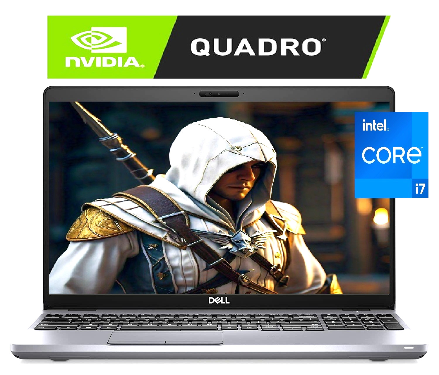 15.6 DELL Gaming Laptop PC: Intel i7 ! Backlit Keyboard! Windows 11 Pro! Nvidia!