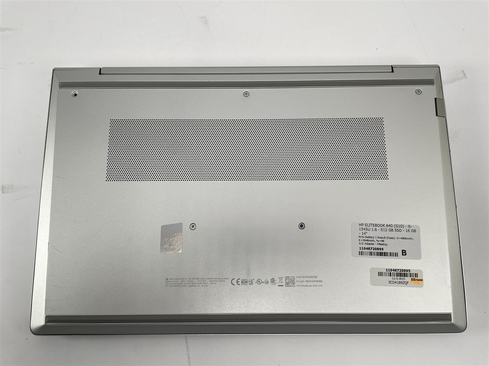 HP EliteBook 640 G10 2023 14” FHD i5-1345U 1.6GHz 16GB RAM 512GB SSD