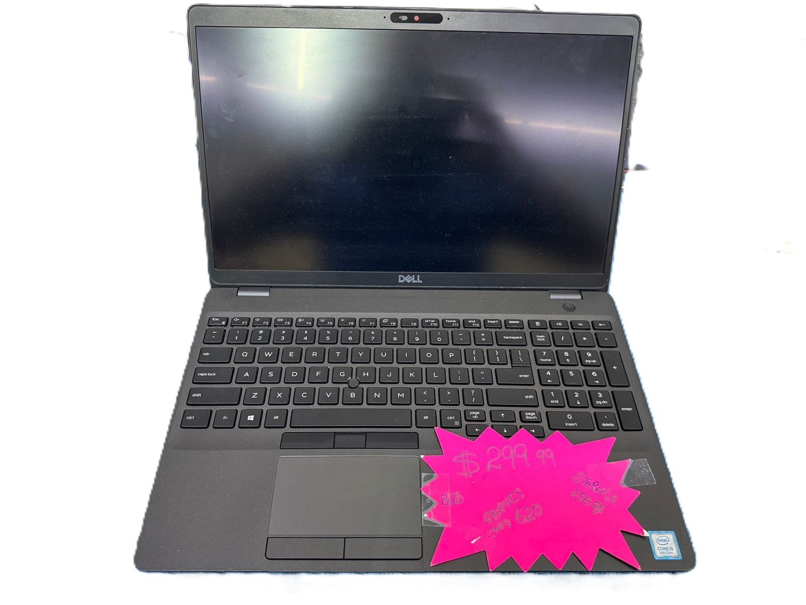 Dell Latitude 5500 Laptop 15.6″ / i5 8th Gen / 8GB RAM / 256GB SSD