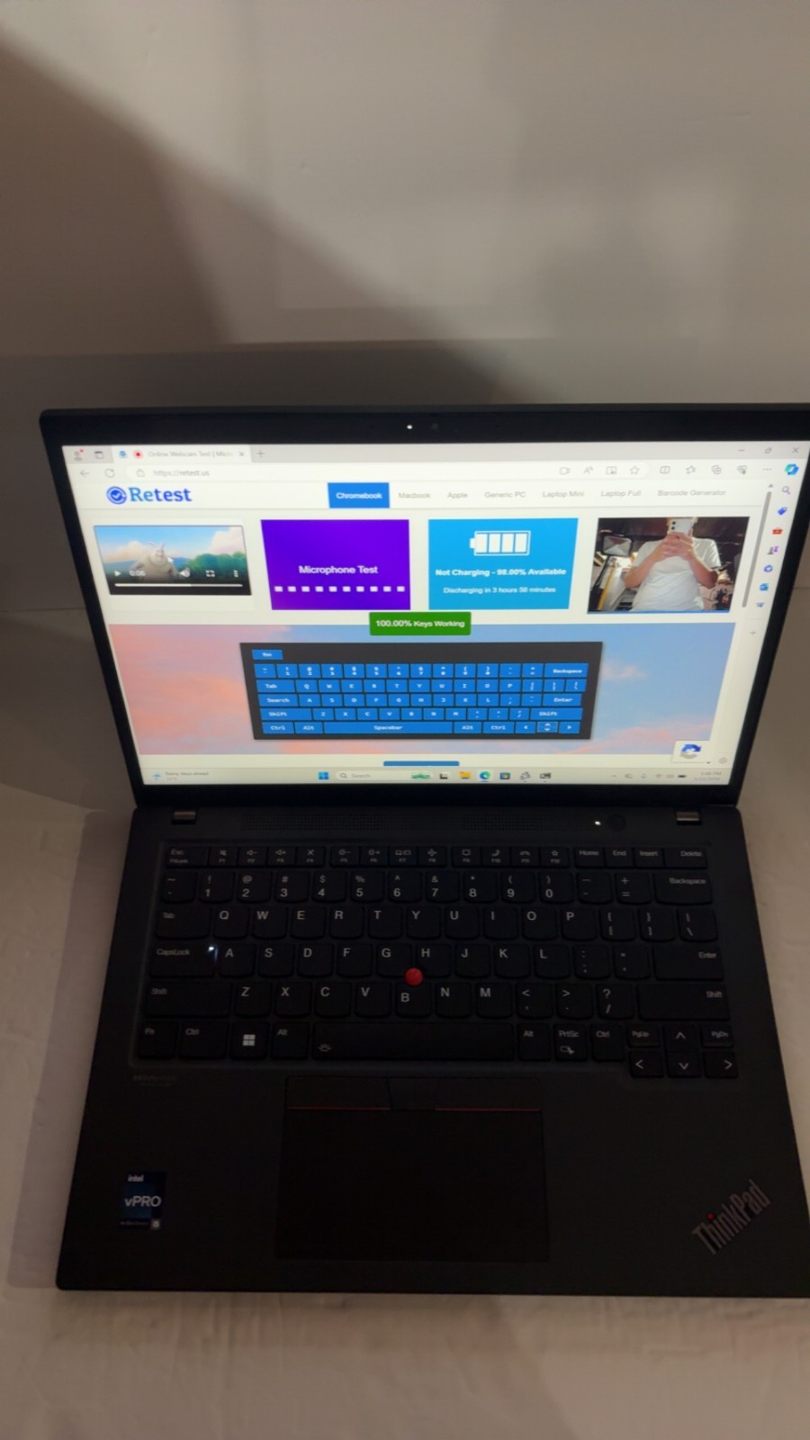 Lenovo ThinkPad T14s Gen 3 i5-1245U 16GB 512GB SSD 14″ Laptop Win 11 Pro