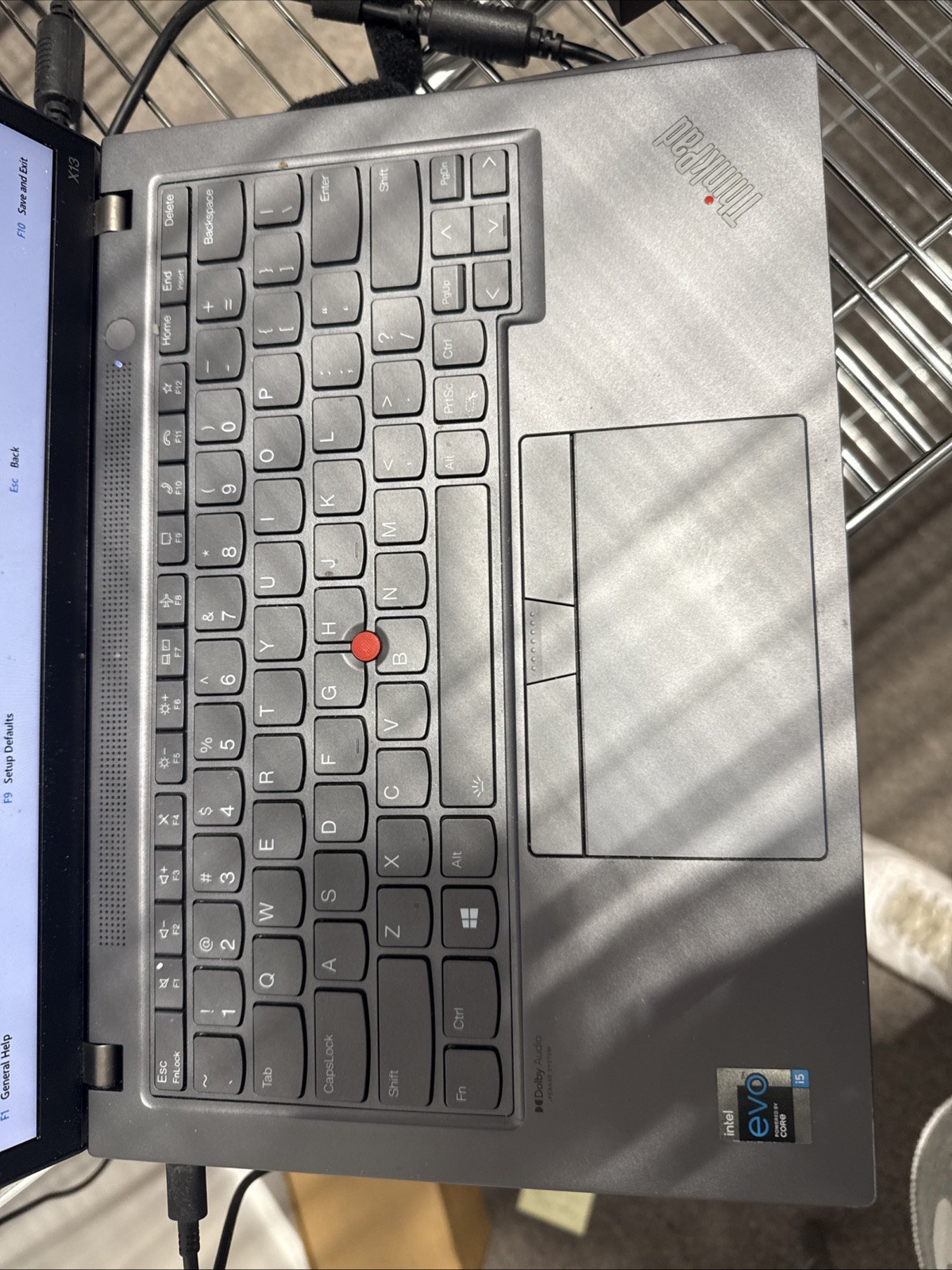 Lenovo ThinkPad X13 Yoga Gen 2 i5-1135G7 8GB No SSD/OS/AC Laptop A+ VGC