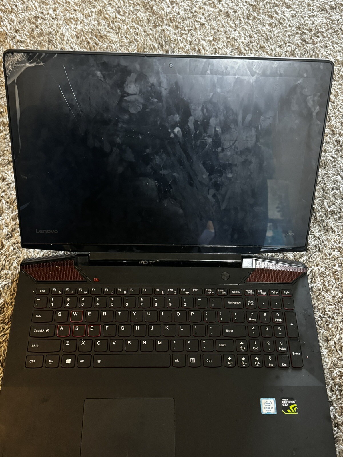 Lenovo GAMING Laptop. HD 17.3″ Touch. Jbl Speakers. i7 Notebook (4 PARTS) PC