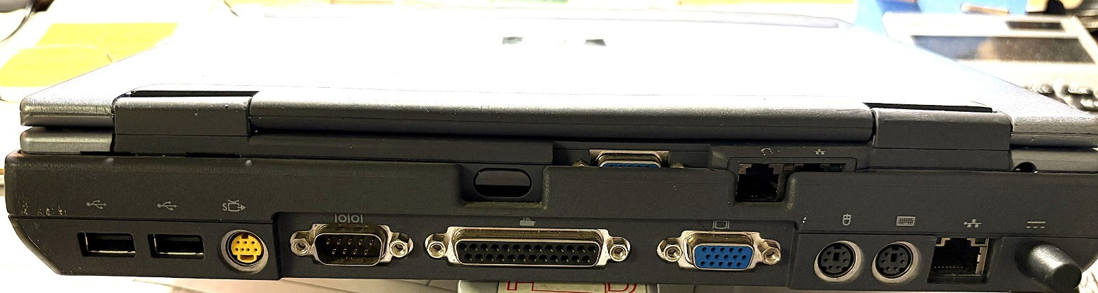 Vintage HP OmniBook 500 Mini Notebook Laptop P III 700MHz 16gb HDD Windows XP 2