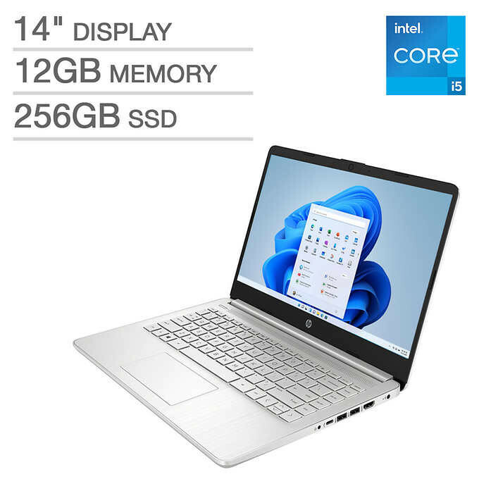 HP 14″ Laptop – 11th Gen Intel Core i5-1155G7 – 1080p – Windows 11