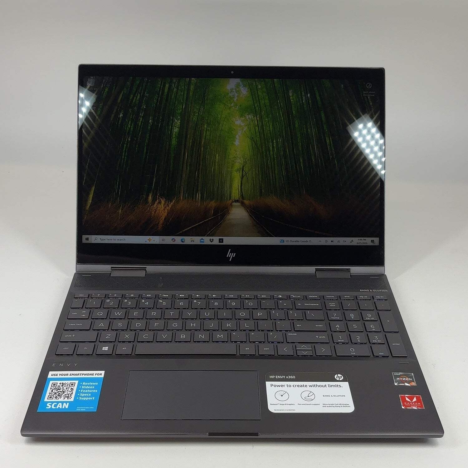 HP Envy x360 15M-CP0011DX 15.6″ AMD Ryzen 5 2500U 2.0GHz 8GB RAM 128GB SSD