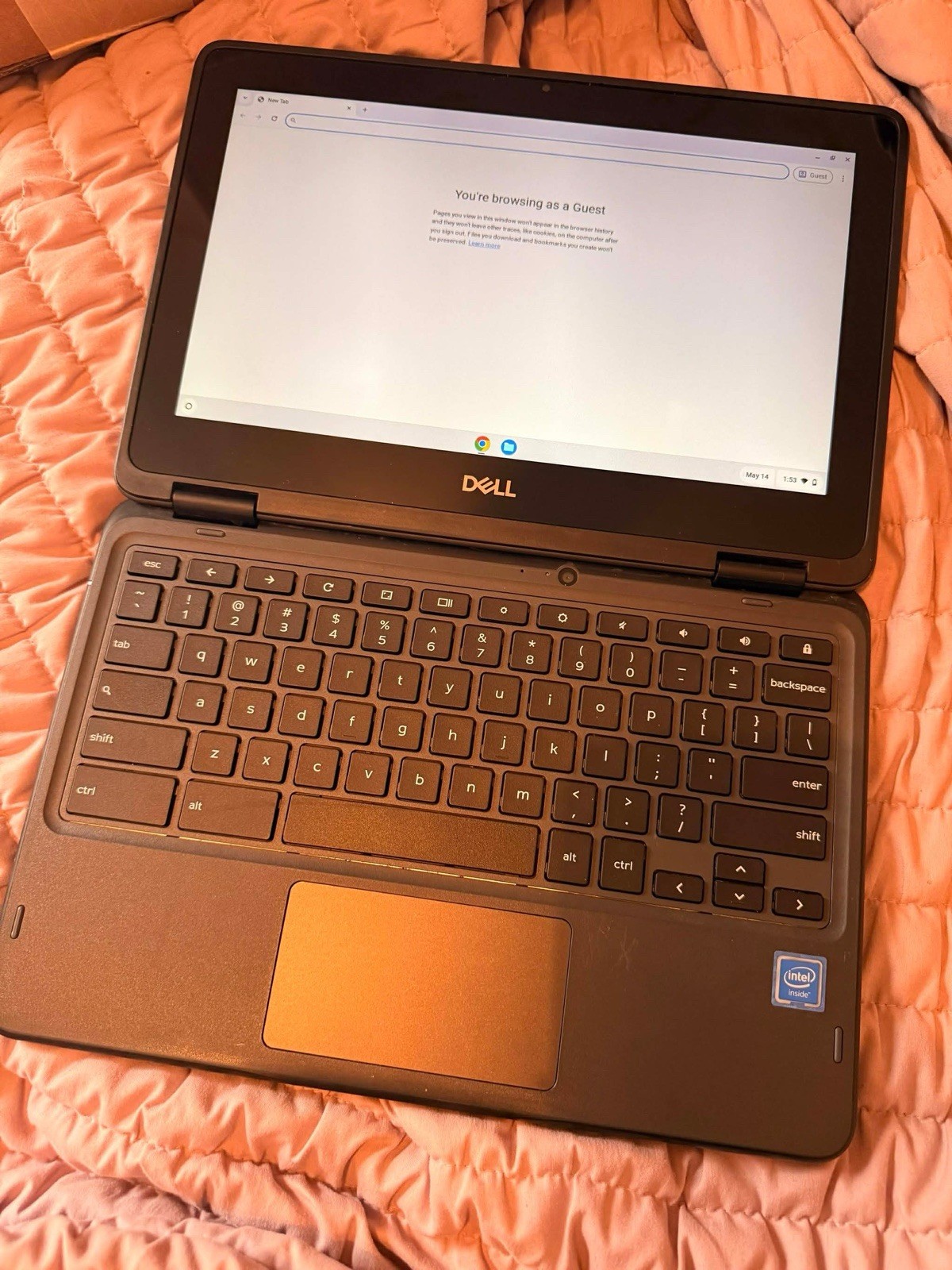Dell Chromebook 3100 2-in-1 11.6″ Celeron 4GB 32GB eMMC Chrome OS Black