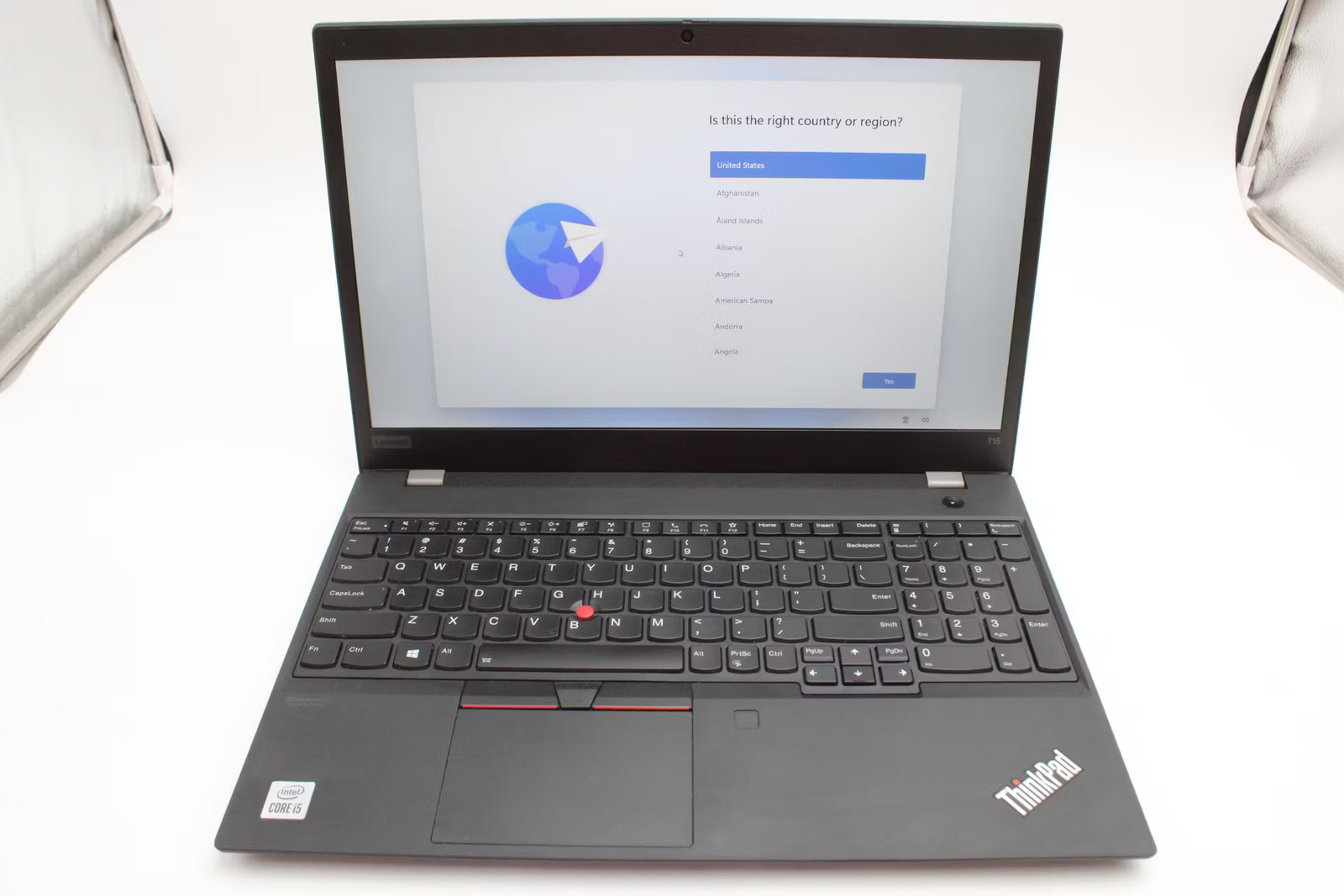 Lenovo ThinkPad T15 Gen 1 Used 15.5″ i5-10210U, 256GB NVMe, 8GB RAM