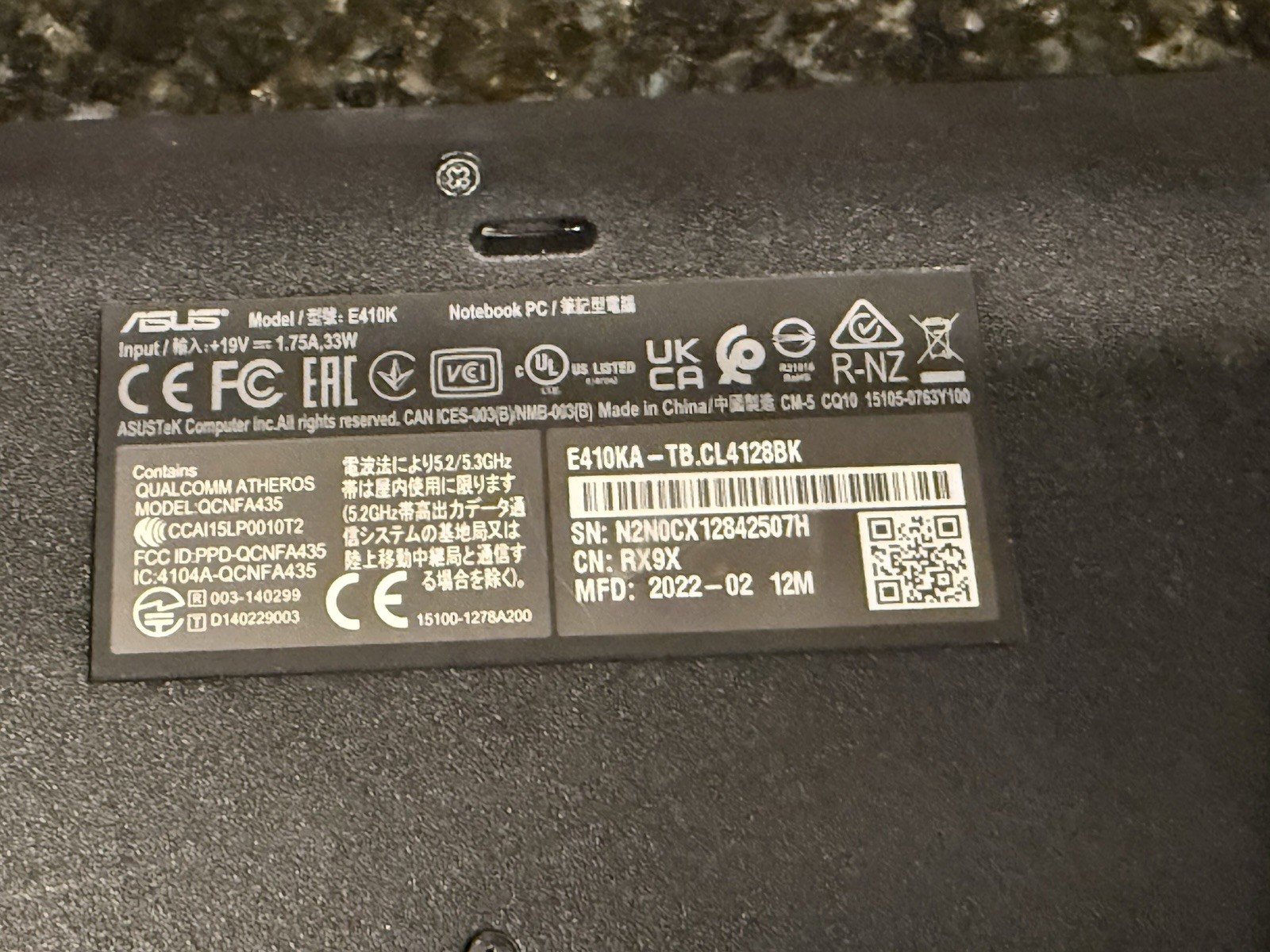 ASUS E410KA 14″FHD