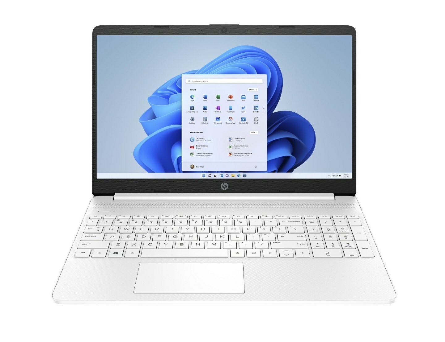 HP 15.6″ Notebook Intel Core i3 11th Gen- 4GB RAM-256 GB SSD – Snow White