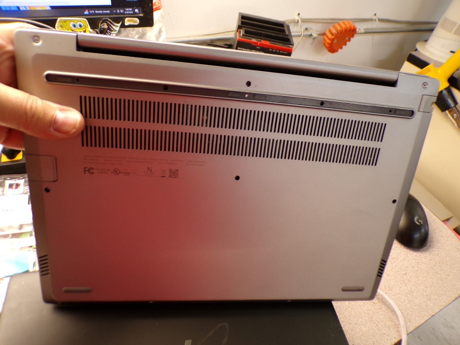 Lenovo ThinkBook 14-IIL 14″ Intel Core i7-1065G7, 8GB no ssd 14″ FHD Laptop #729