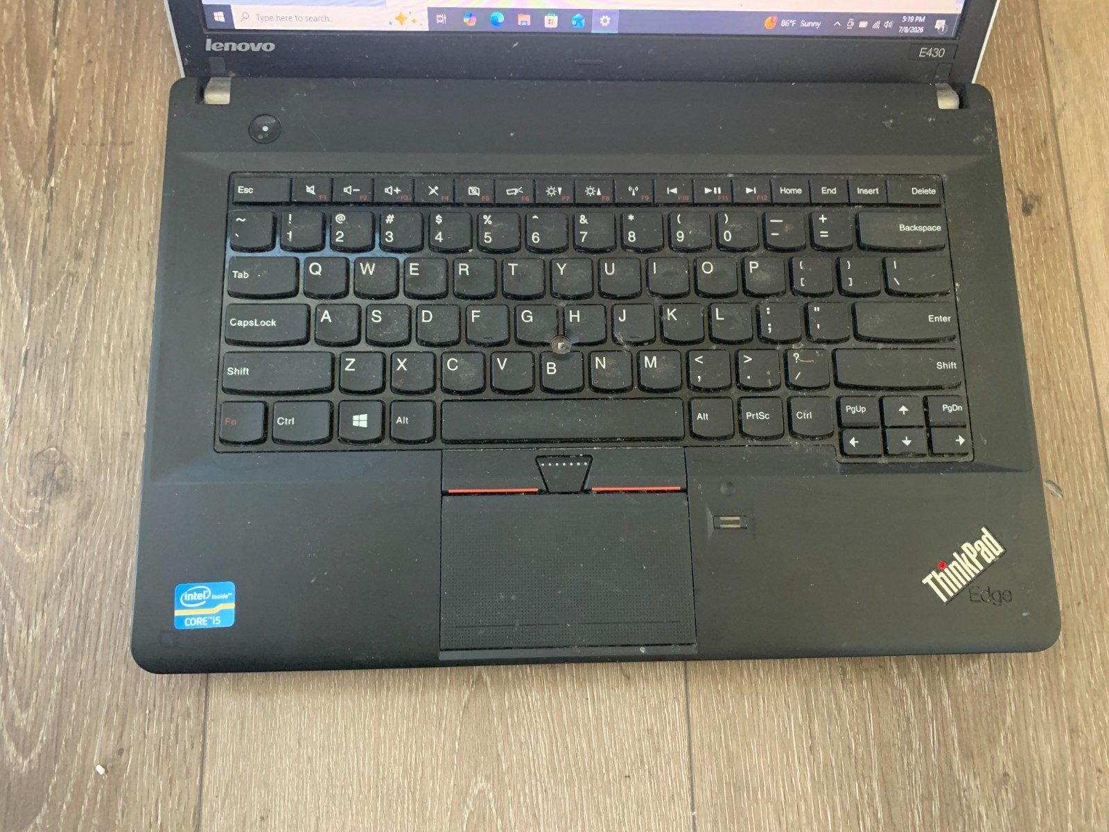 Lenovo ThinkPad E430 14″ Intel Core i5-3210M 2.50GHz 6GB RAM 500GB HDD Win 10