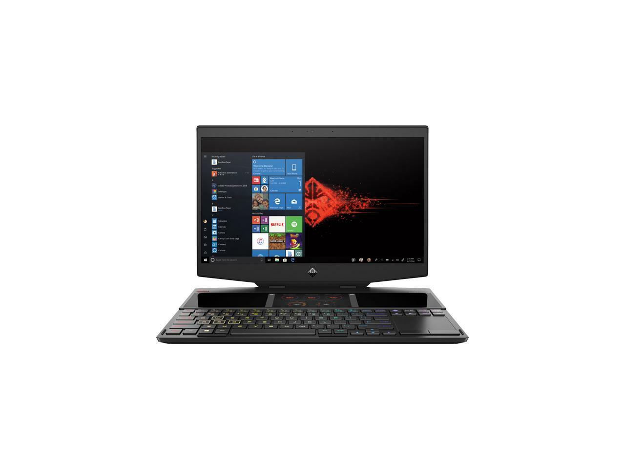 HP OMEN X2S 15-DG0075CL 15.6″ IPS Intel Core i7 9th Gen 9750H (2.60GHz) NVIDIA G