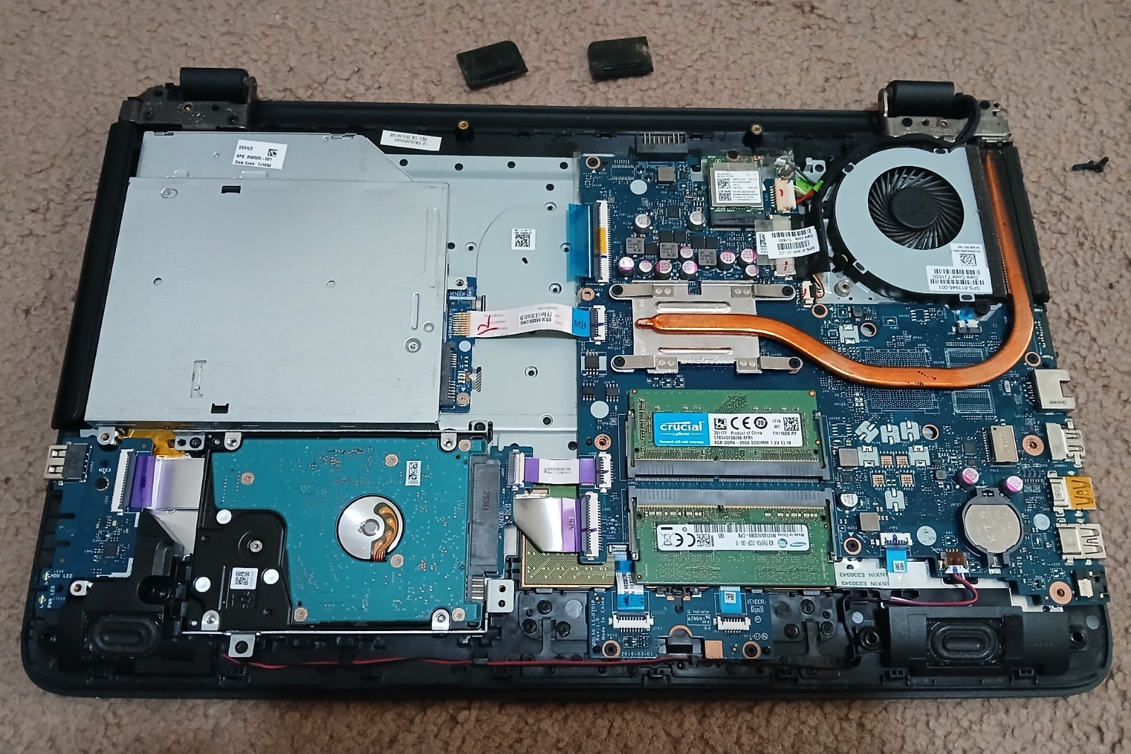 HP 15 Series Notebook (Model 81F9) – Windows 11 – 12GB RAM – 500GB HDD – AMD