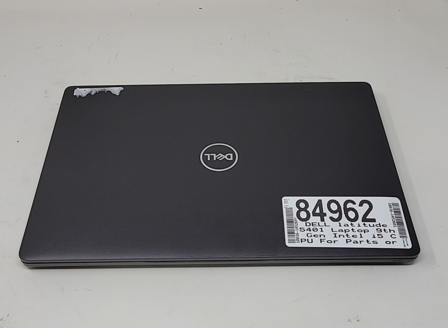 DELL latitude 5401 Laptop 9th Gen Intel i5 CPU For Parts or Repair SEE NOTES