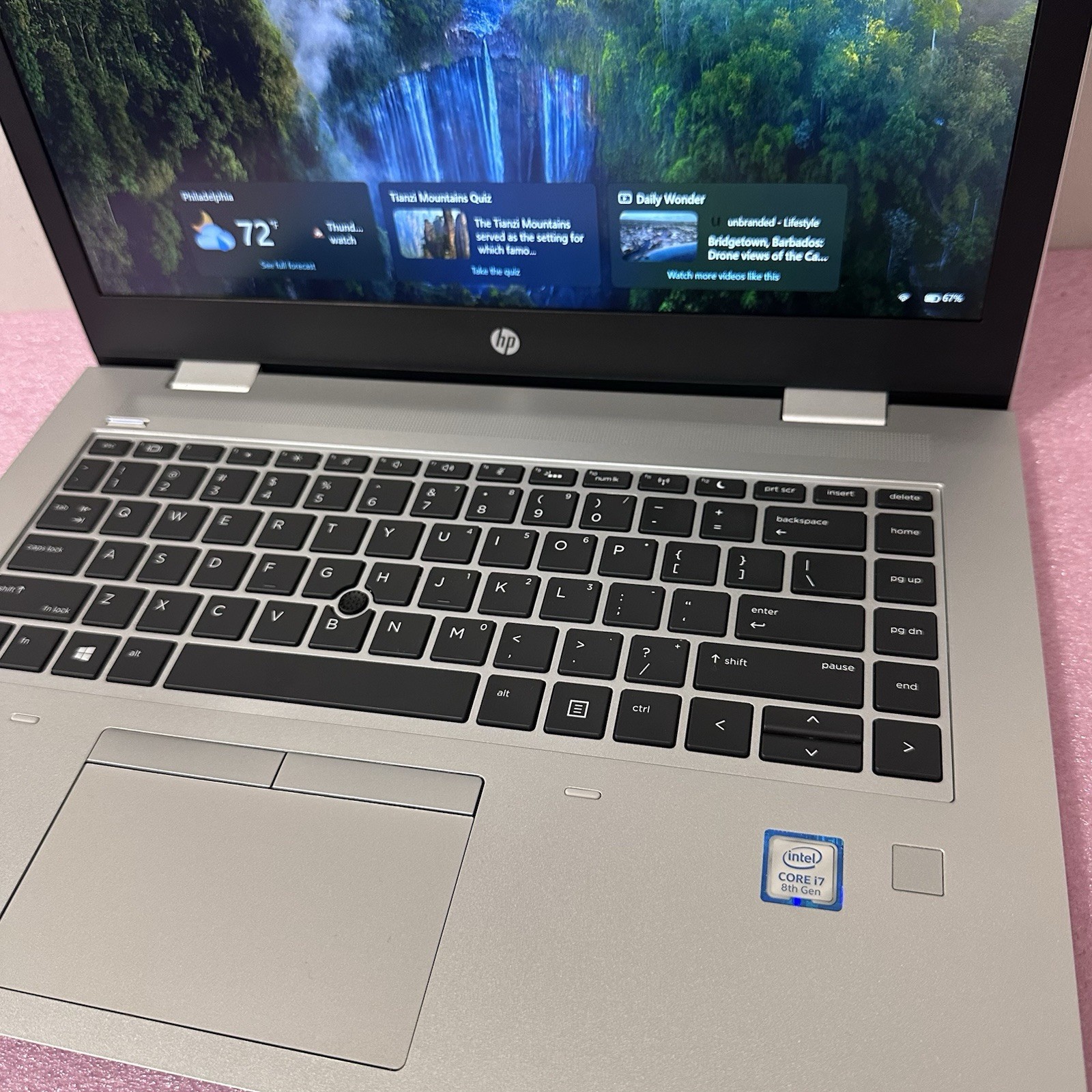 HP ProBook 640 G5 14” I7-8565U 1.8GHz, 8GB RAM, 256GB NVMe, 1920 x 1080