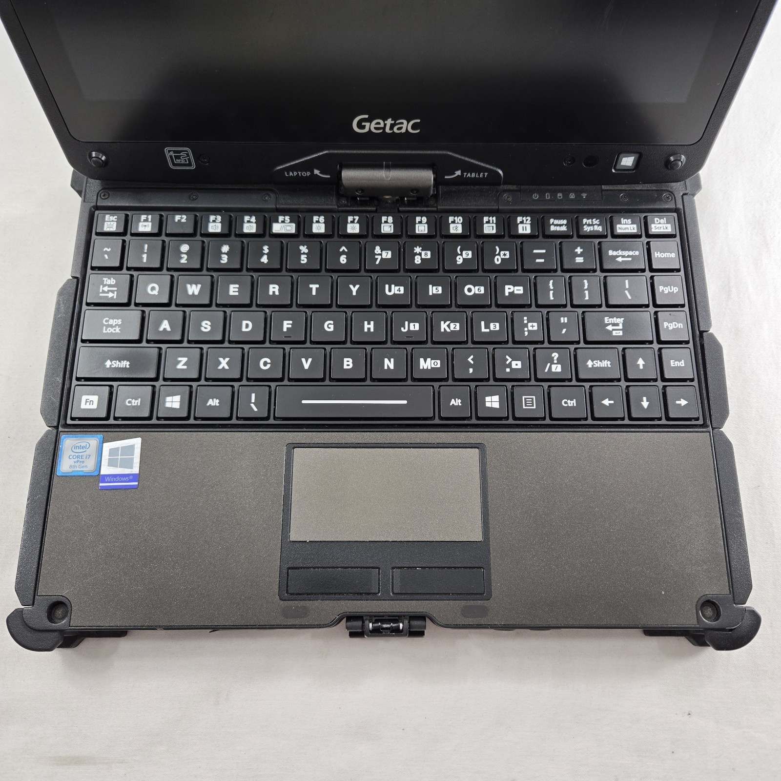 Getac V110 G5 Rugged Toughbook i7-8665U 256GB SSD 8GB Win11 4G – GPS — Grade C