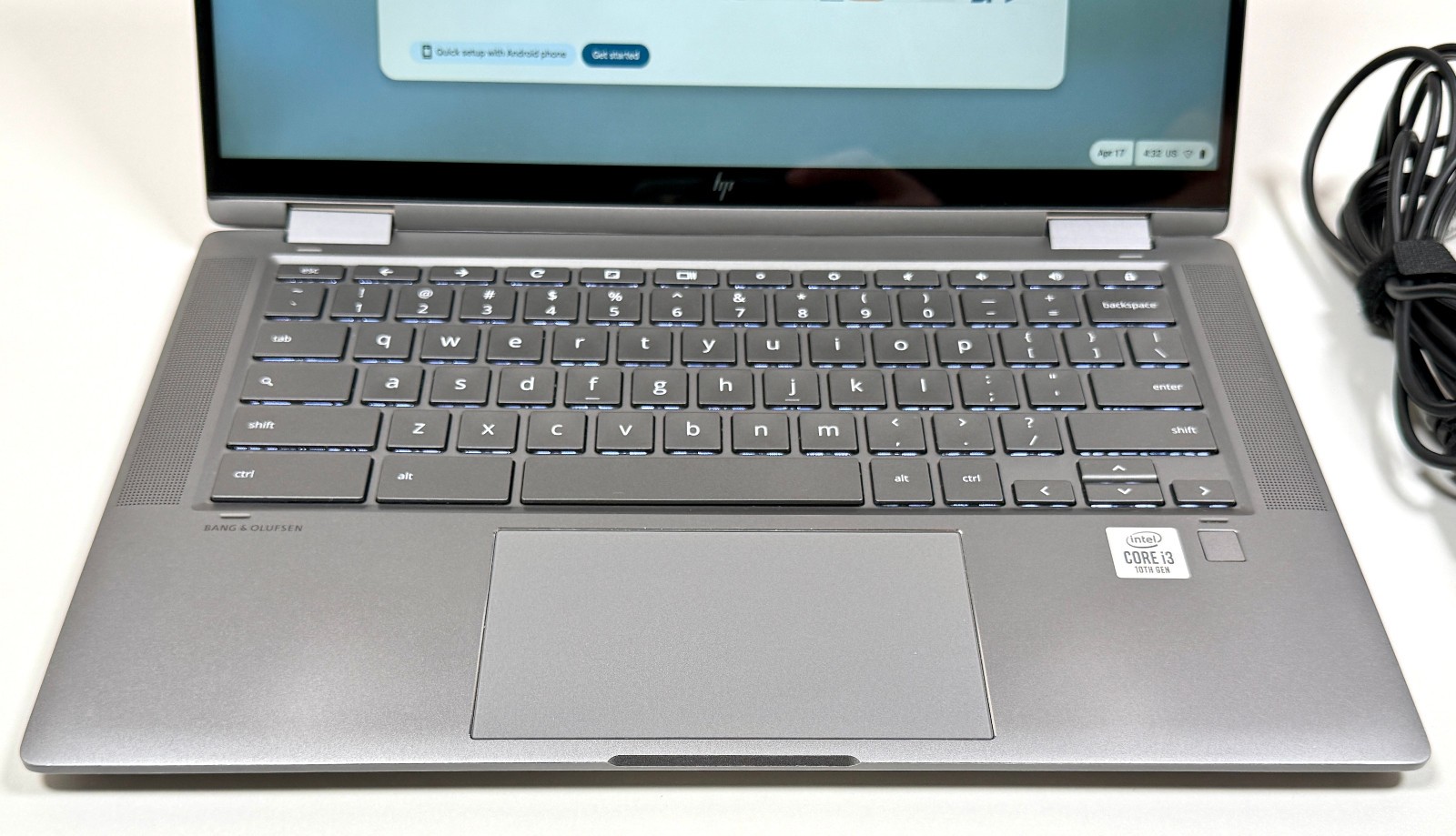 HP Chromebook x360 14c-ca0053dx 14″ Touch 2.1GHz i3-10110U 8GB RAM 64GB eMMC SSD