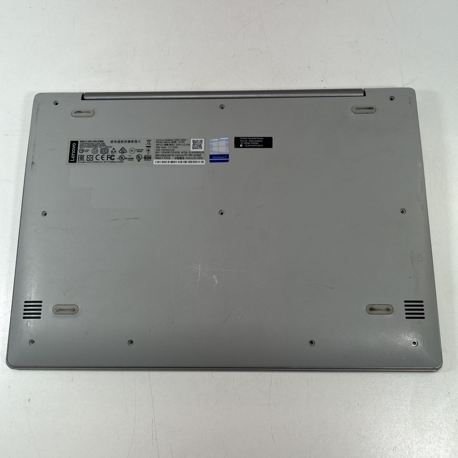Lenovo IdeaPad 120S-14IAP Celeron N3350 4GB Internal Ram 64GB eMMC W10 PARTS