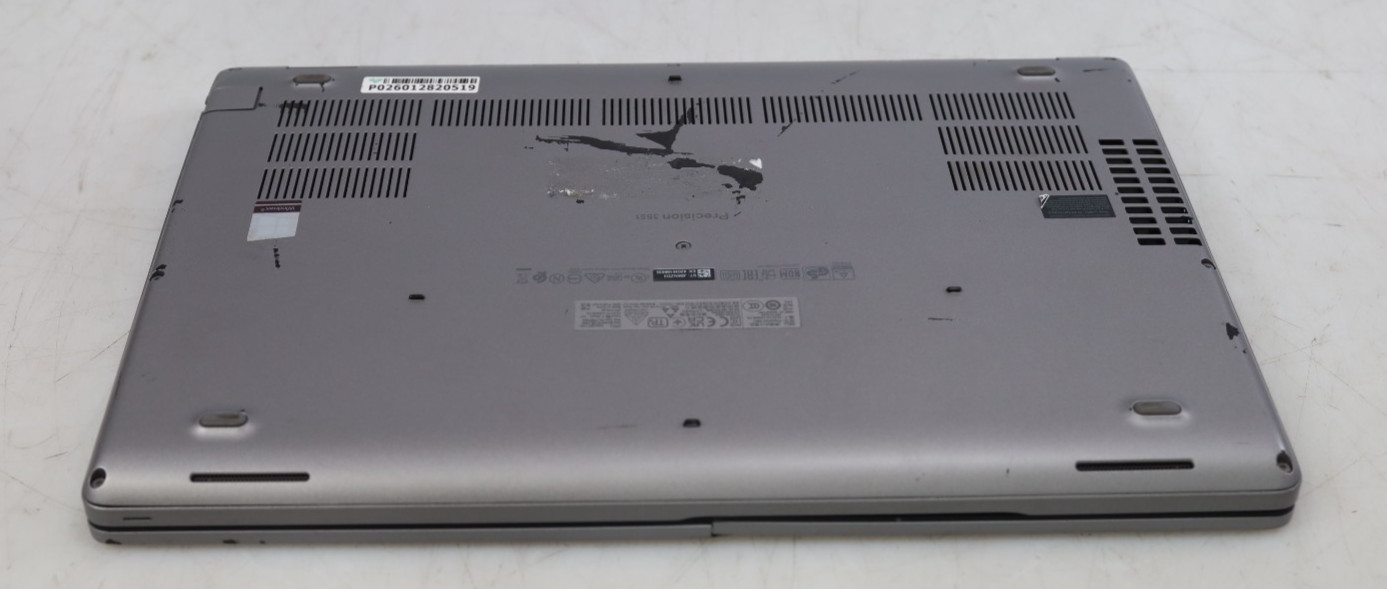 Dell Precision 3551 15.6″ Intel i7-10850H 8GB Quadro P620 No HDD Parts Repair