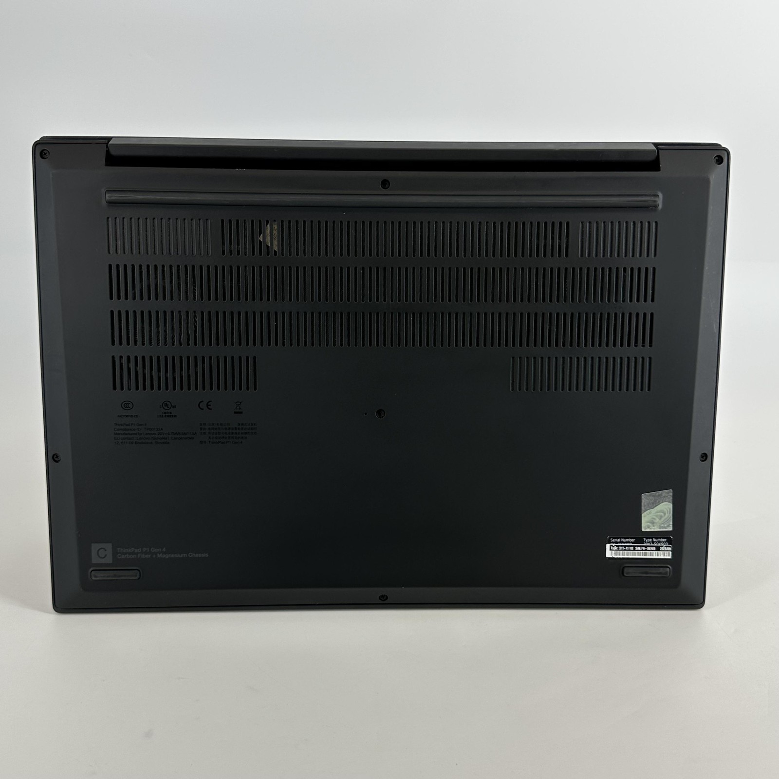 Lenovo ThinkPad P1 Gen 4 16 UHD+ i9-11950H 2.60GHz 32GB 1TB SSD NVIDIA RTX 3080