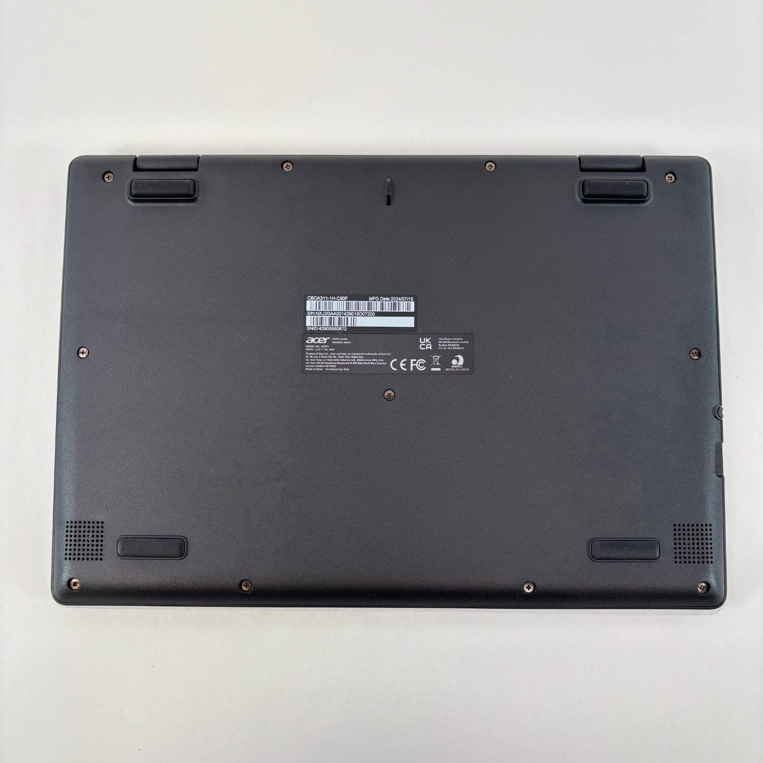 Acer Chromebook 311 11.6″ Celeron N4500 1.1GHz 4GB RAM 64GB eMMC – Open Box