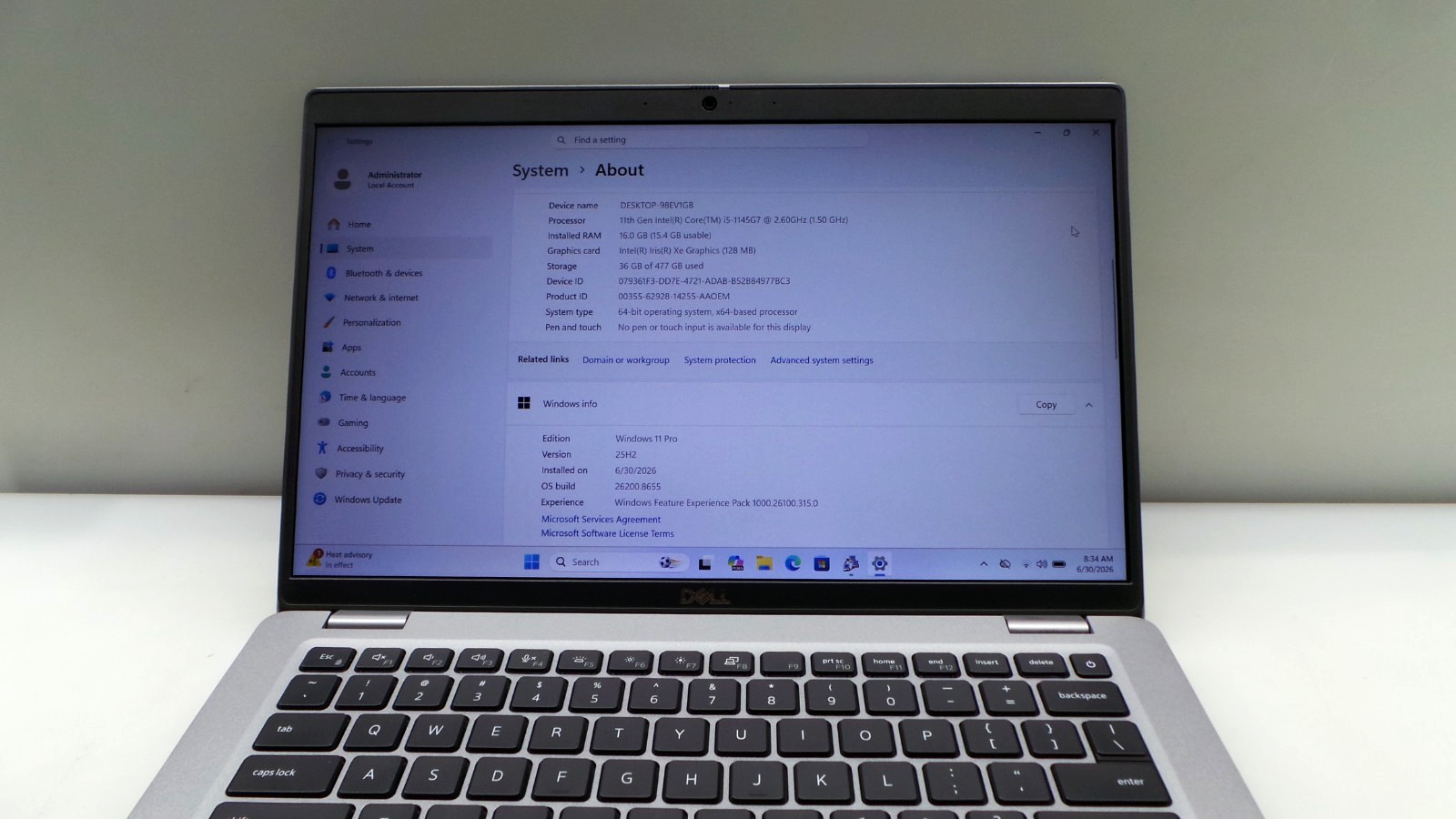 Dell Latitude 5420 | 14″ | i5-1145G7 2.60GHz | 16GB RAM 512GB NVMe | ***READ***