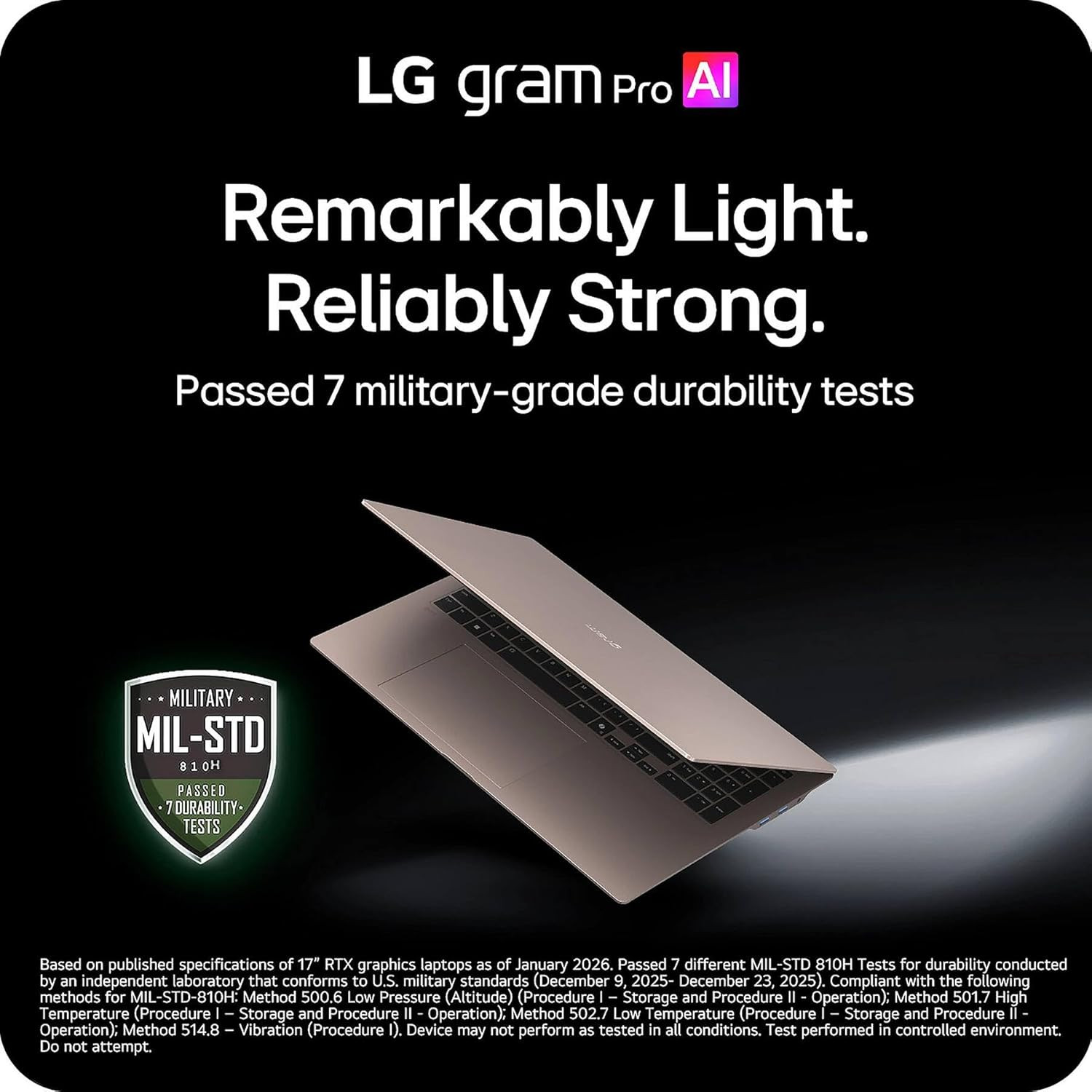 LG Gram Max 17 Touchscreen Laptop, Intel Ultra 7 355, 32GB DDR5, 1TB SSD | 2.5K