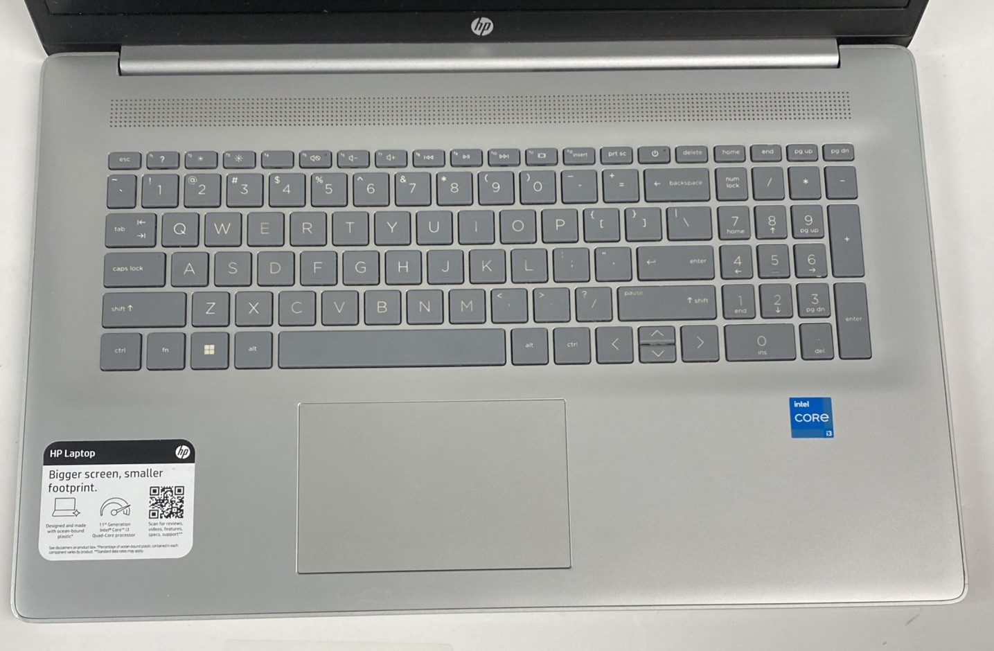 HP Laptop 17-cn0003dx 17.3″ 11th gen i3-1125G4 2.0GHz No RAM No Power – READ