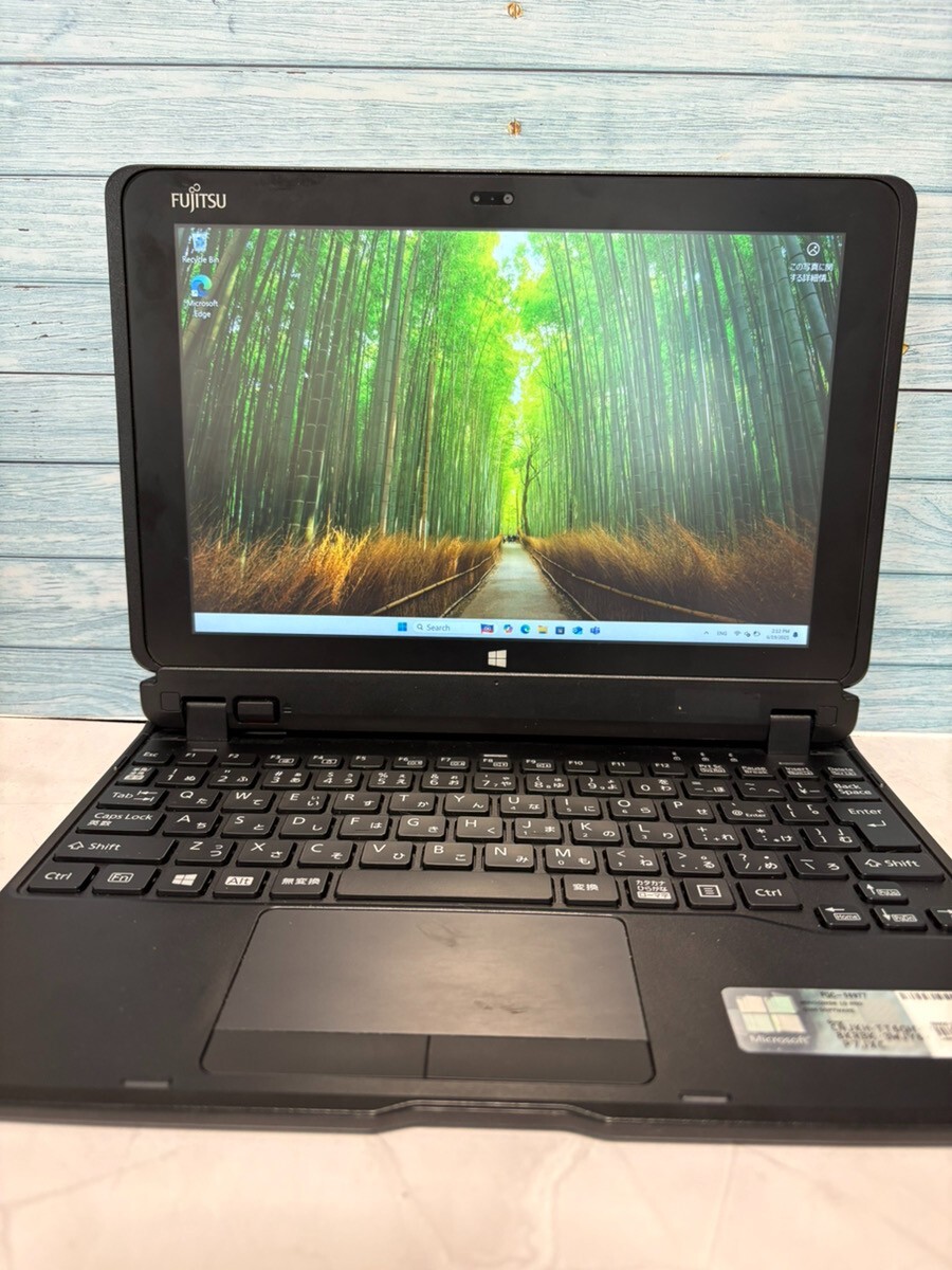 Fujitsu Arrows Tab Q506/NE 10.1” Atom Z8550 4GB 64GB Win11 Pro BCRank