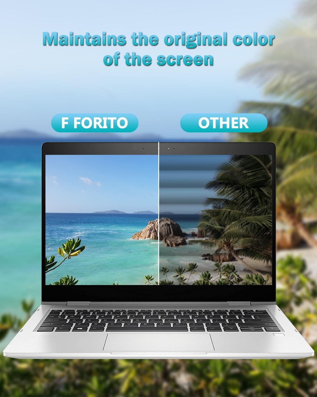 15.6 Inch Laptop Crystal Clear Screen Protector Compatible with HP/DELL/Asus/Ace